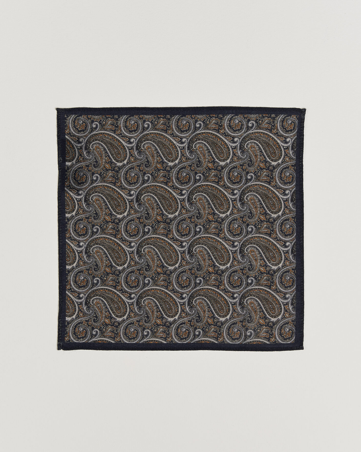 Mies | Solmiot | Amanda Christensen | Box Set Wool 8 cm Tie And Pocket Square Navy