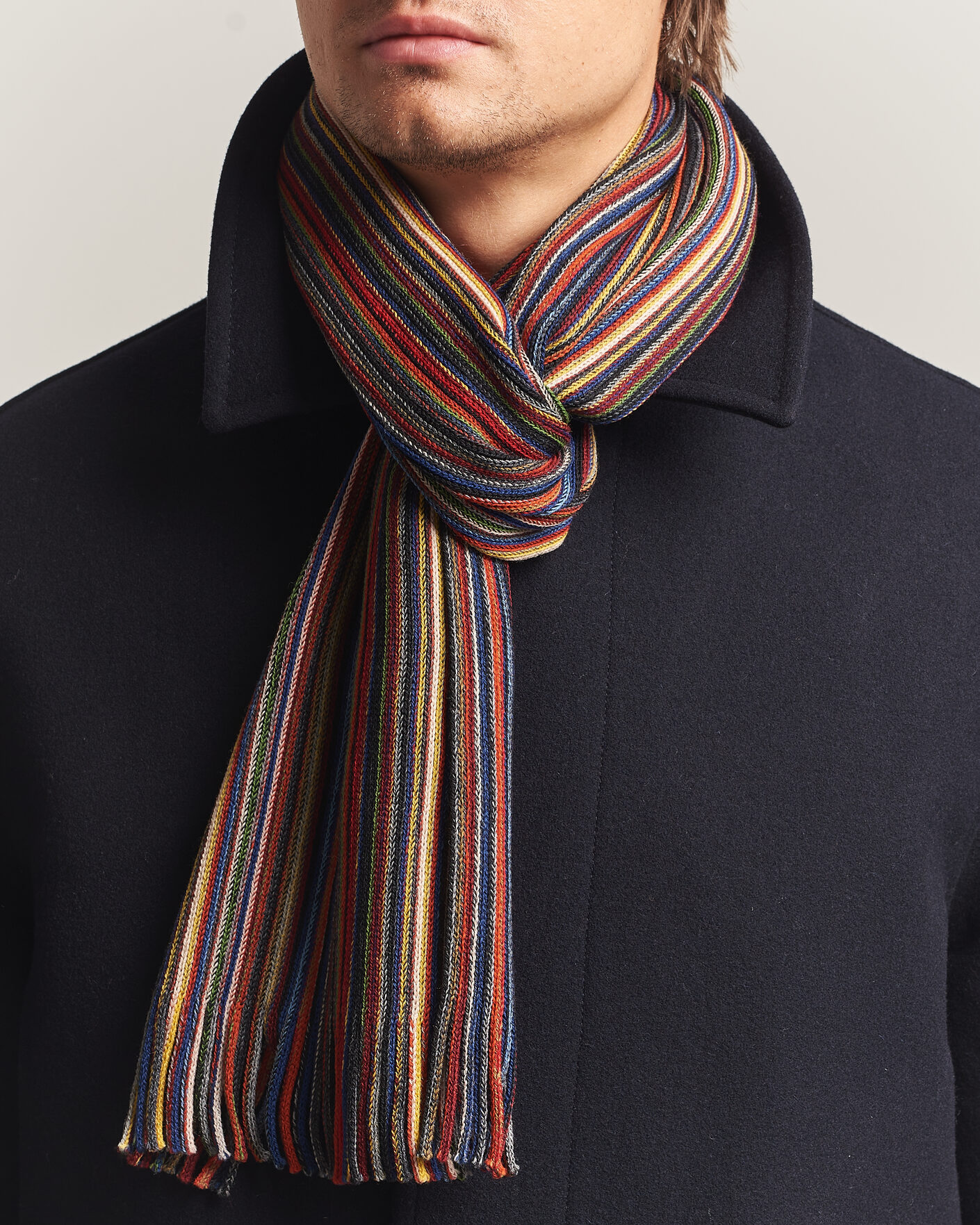 Mies | Kaulaliinat | Amanda Christensen | Wool Striped Scarf Multi