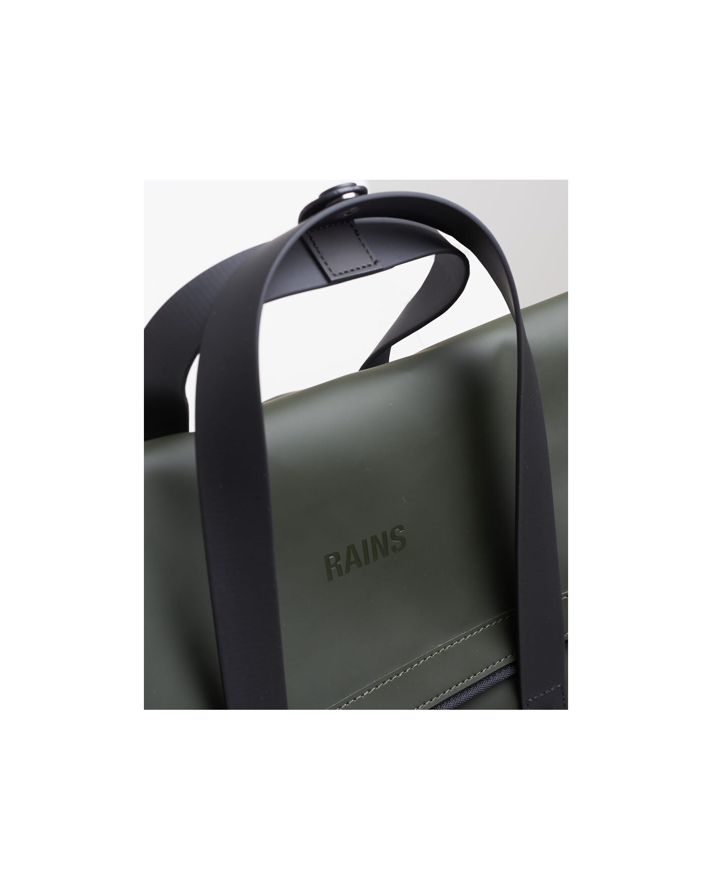 Mies | Laukut | RAINS | 2 Way Tote Backpack Black Green