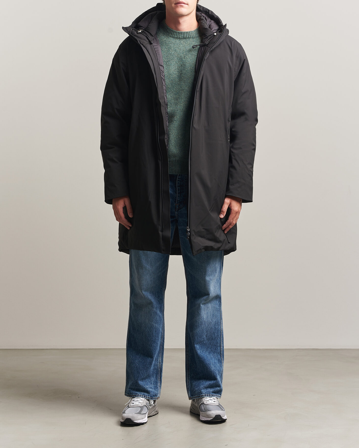 Mies | Takit | RAINS | Sarna Long Puffer Jacket Black