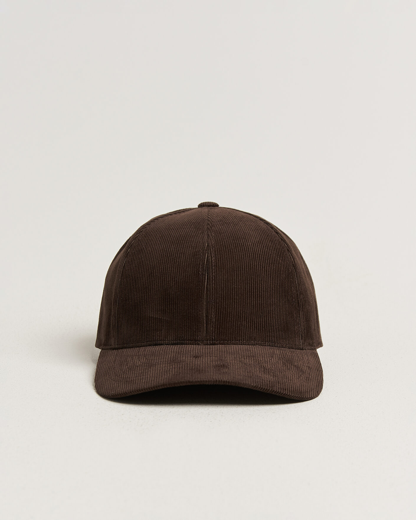 Mies | Päähineet | Varsity Headwear | Corduroy Baseball Cap Mocha Brown