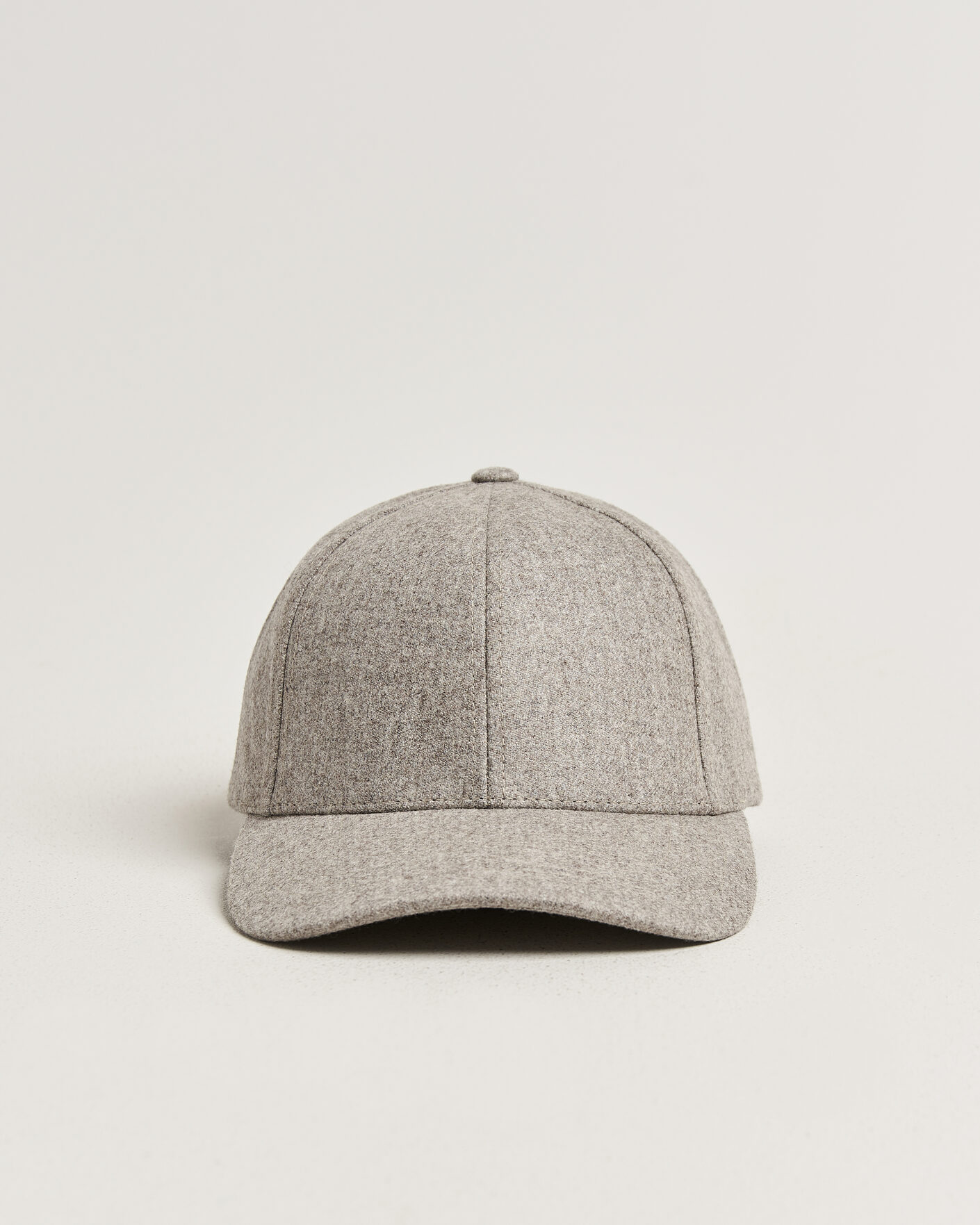 Mies | Päähineet | Varsity Headwear | Merino Wool Baseball Cap Umber Beige