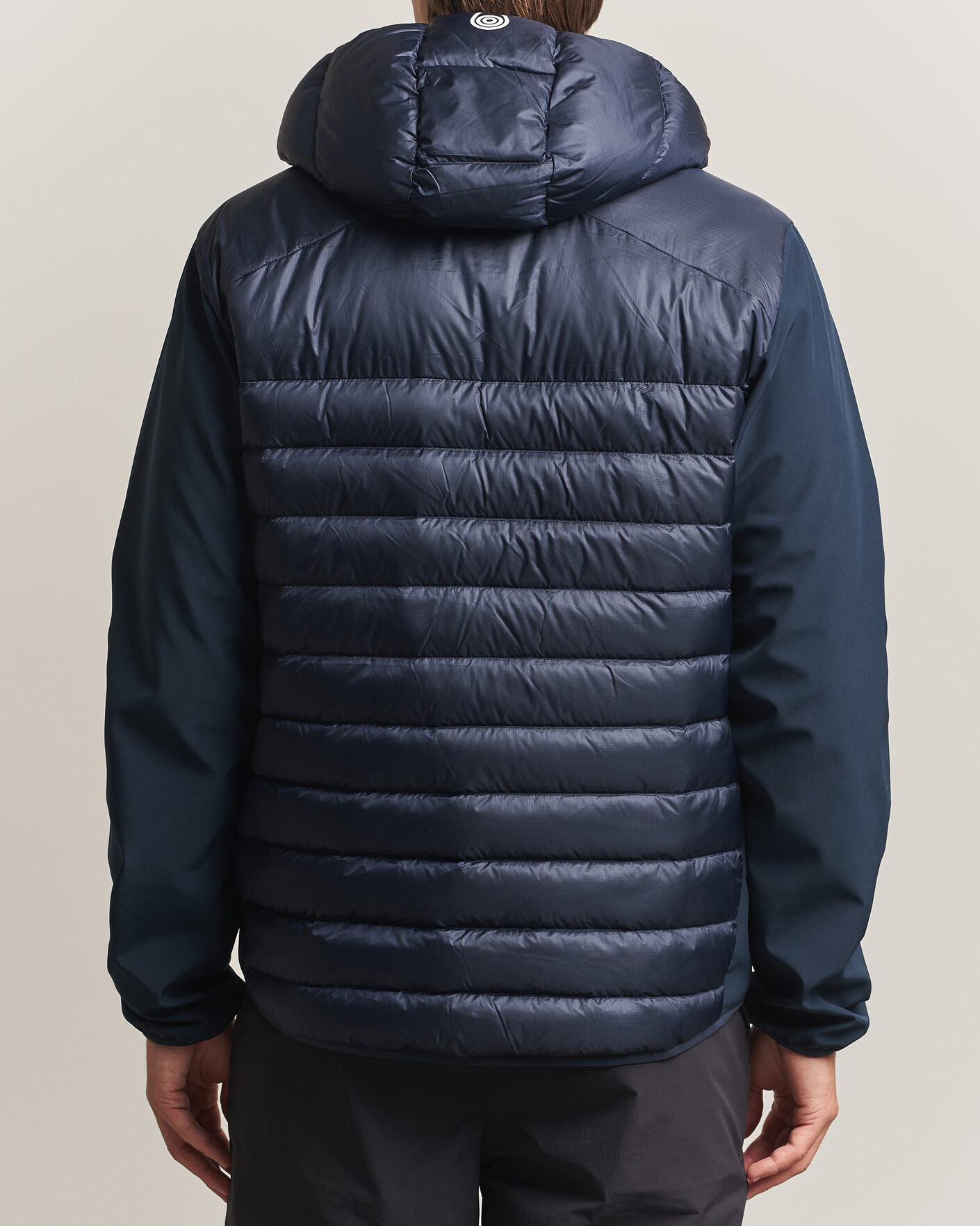 Mies | Takit | Sail Racing | Spray Down Hooded Hybrid Jacket Dark Navy