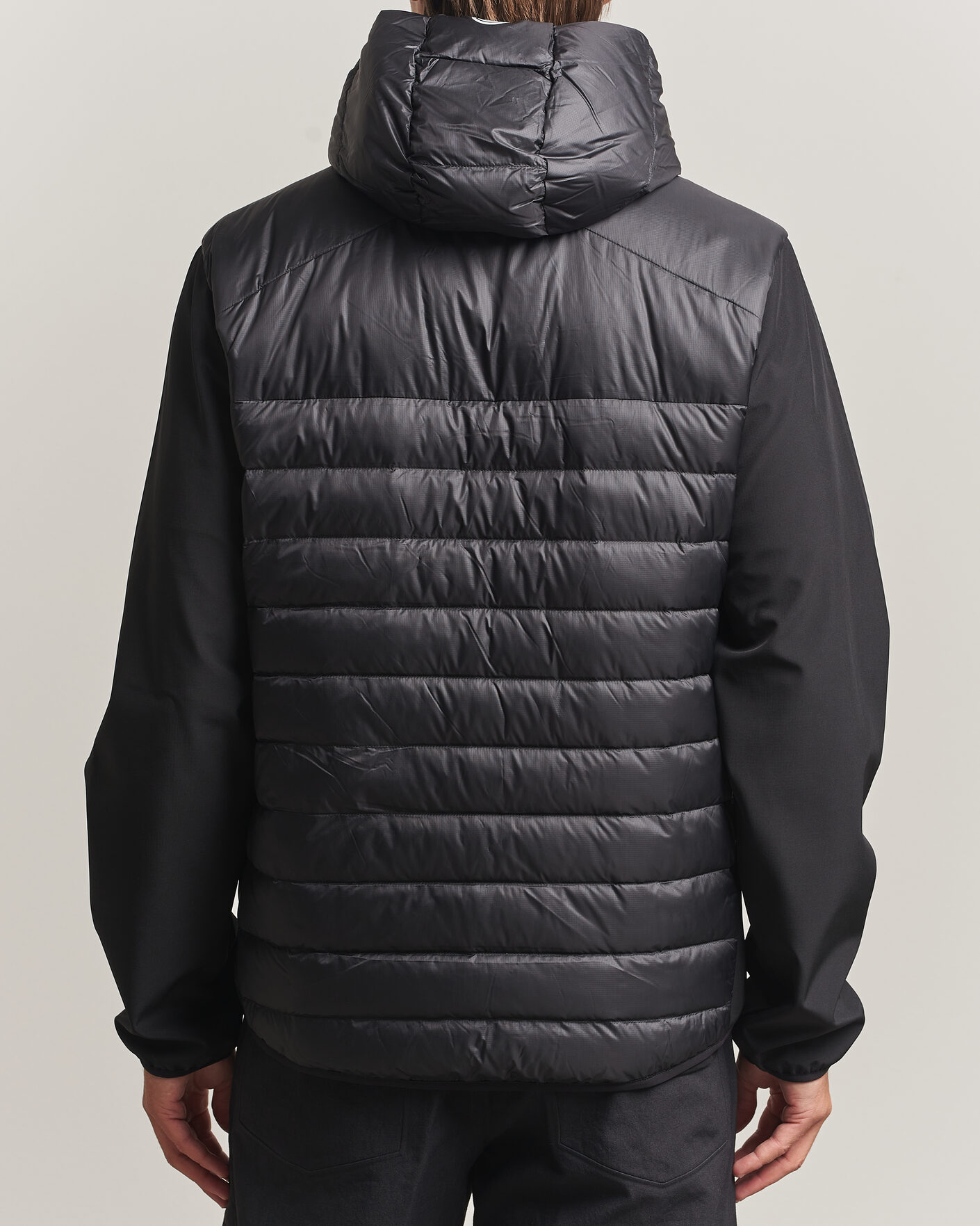 Mies | Takit | Sail Racing | Spray Down Hooded Hybrid Jacket Carbon