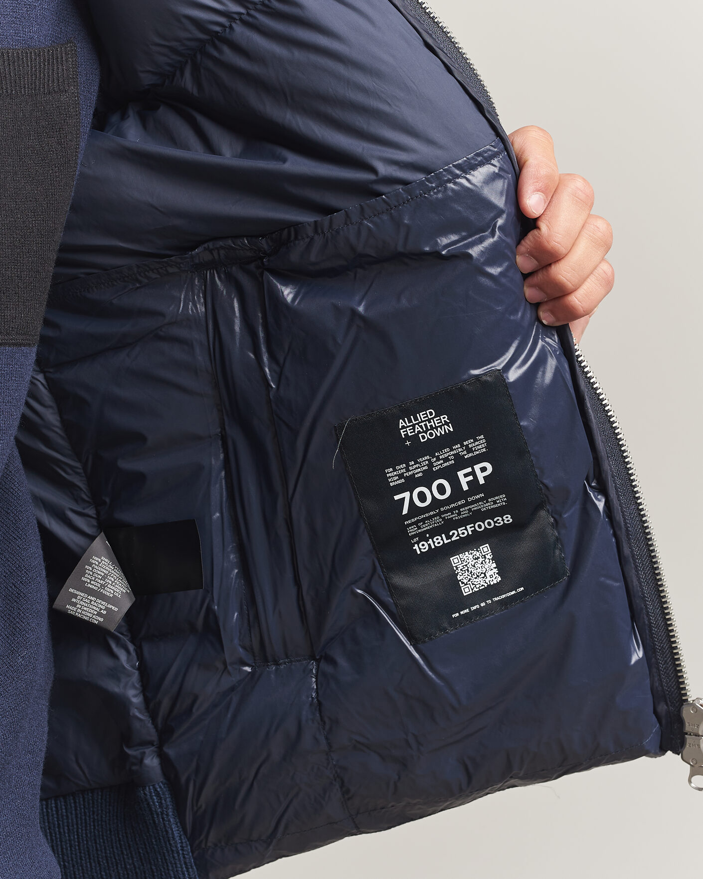 Mies | Takit | Sail Racing | Ridge Hooded Hybrid Jacket Dark Navy