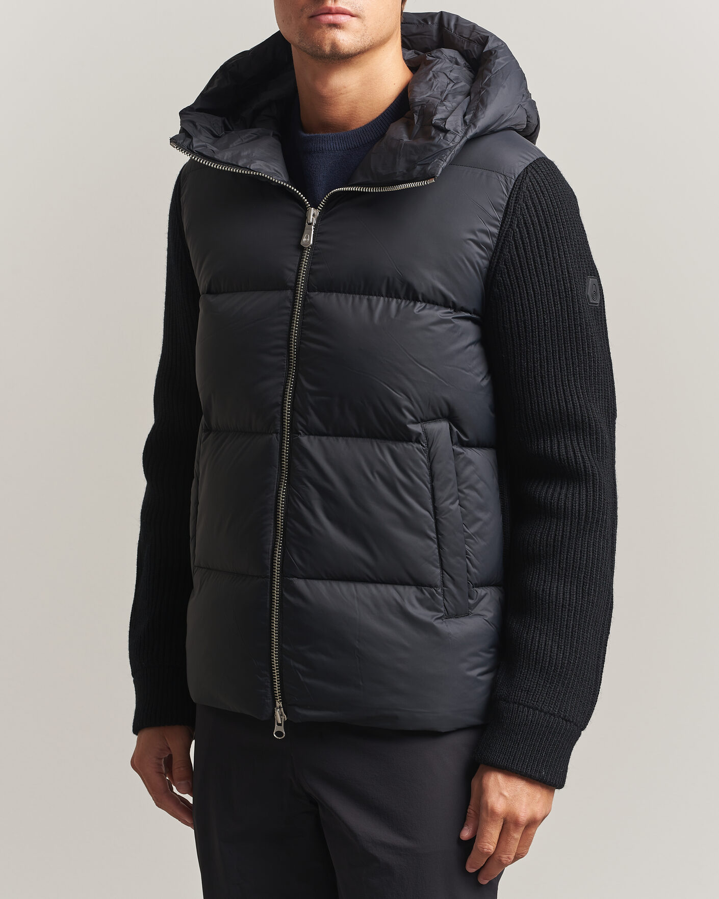 Mies | Takit | Sail Racing | Ridge Hooded Hybrid Jacket Carbon