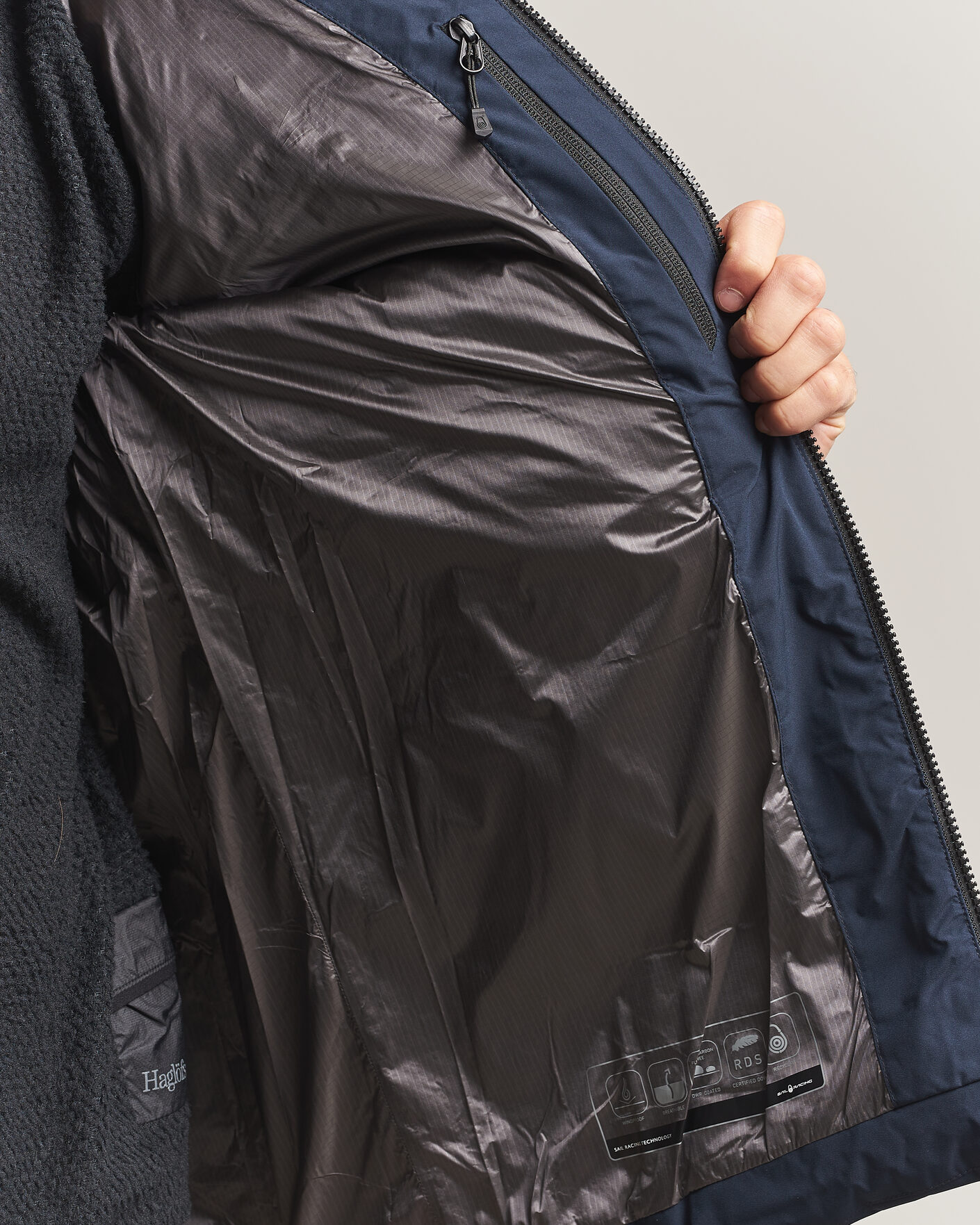 Mies | Takit | Sail Racing | Patrol Down Hooded Jacket Dark Navy