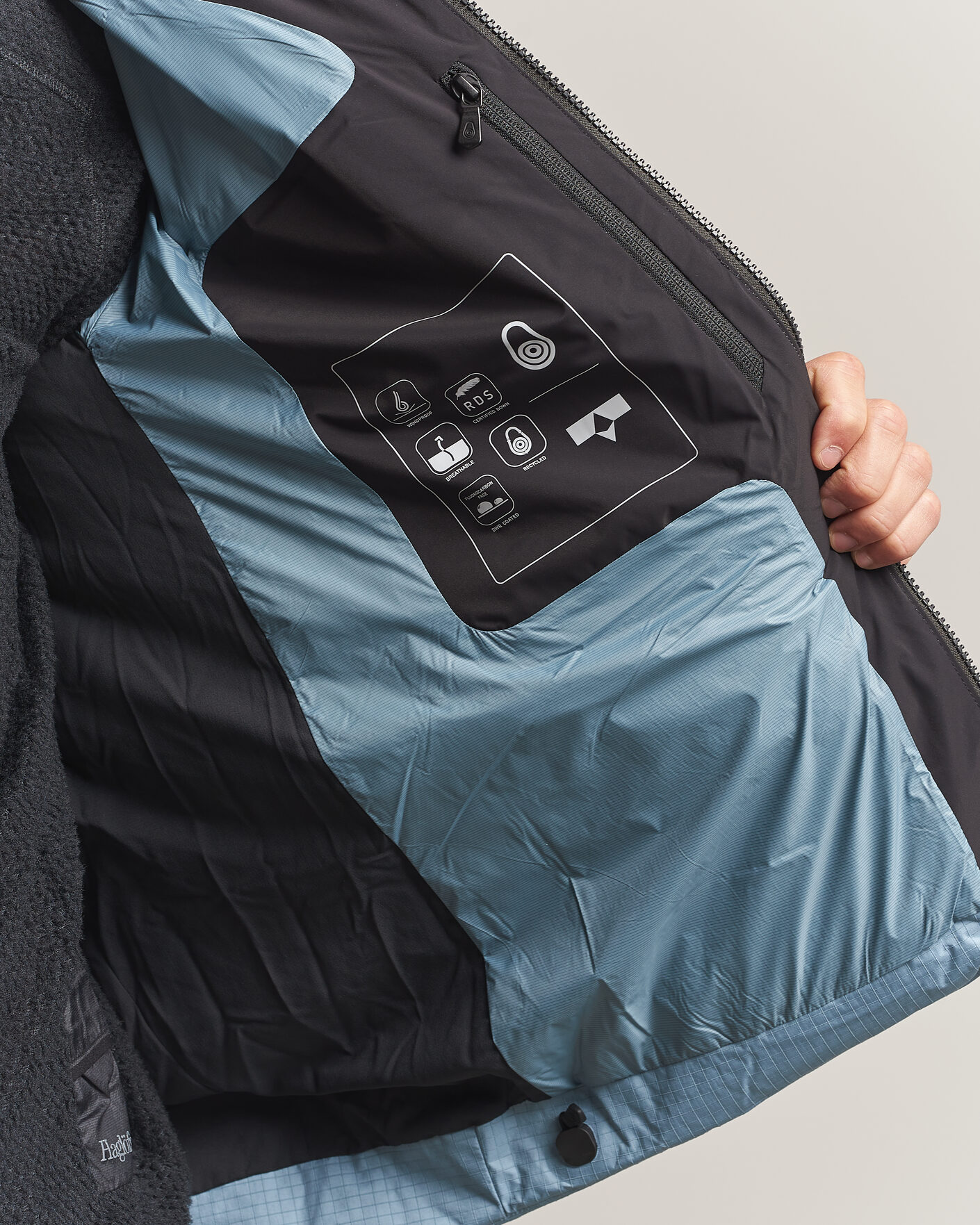 Mies | Takit | Sail Racing | Polar Down Hooded Jacket Aurora Blue