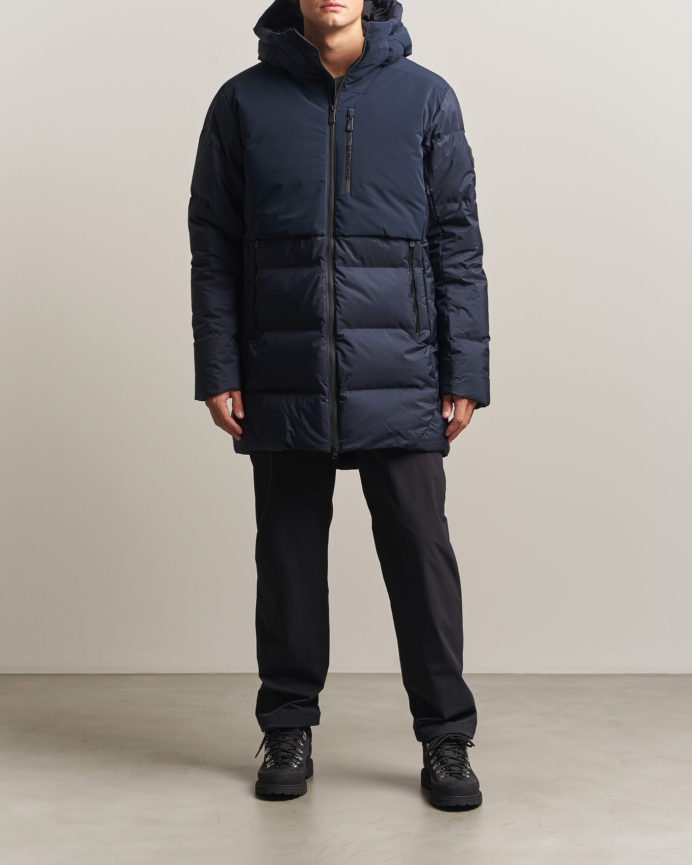 Mies | Takit | Sail Racing | Polar Down Hooded Parka Dark Navy