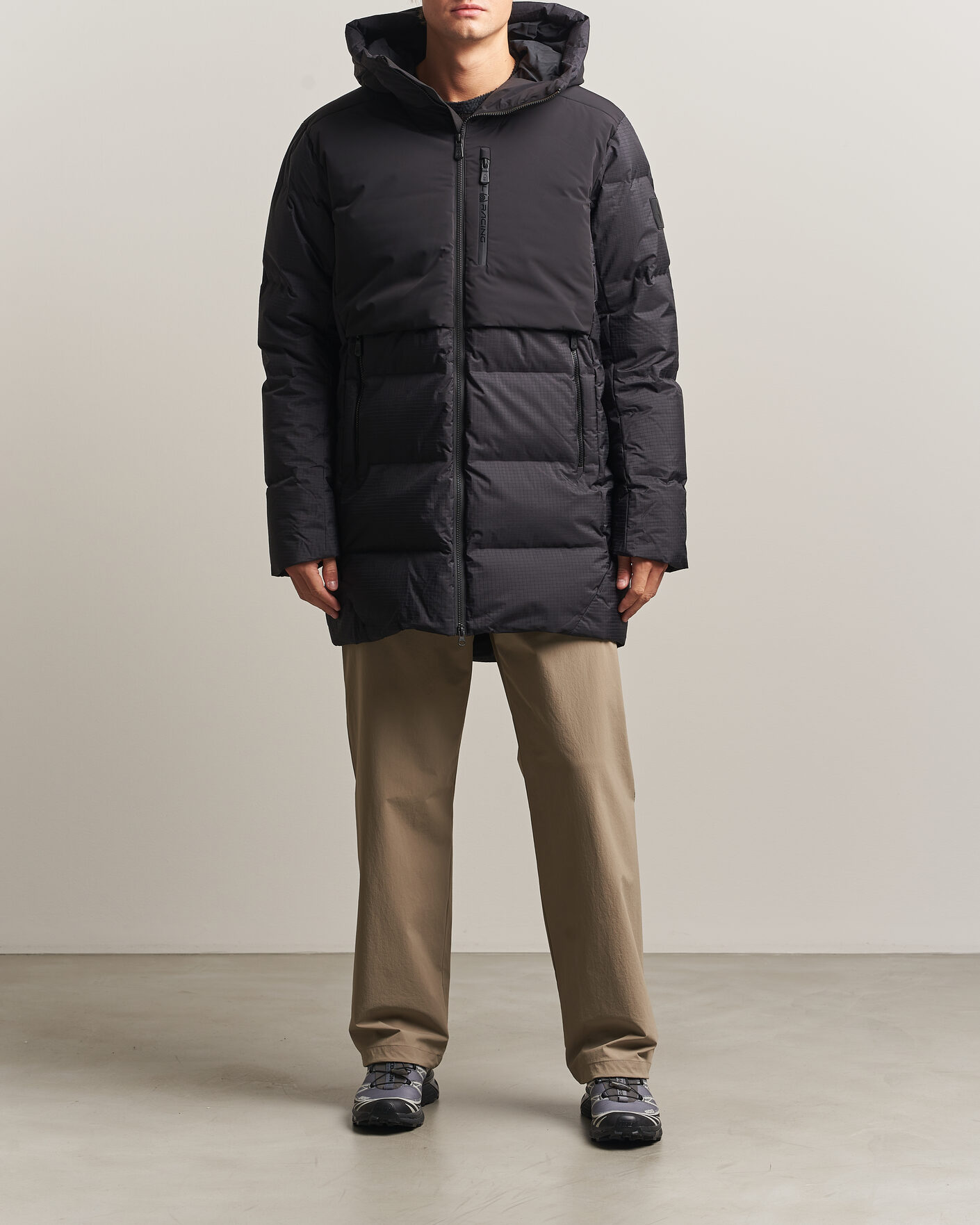 Mies | Takit | Sail Racing | Polar Down Hooded Parka Carbon