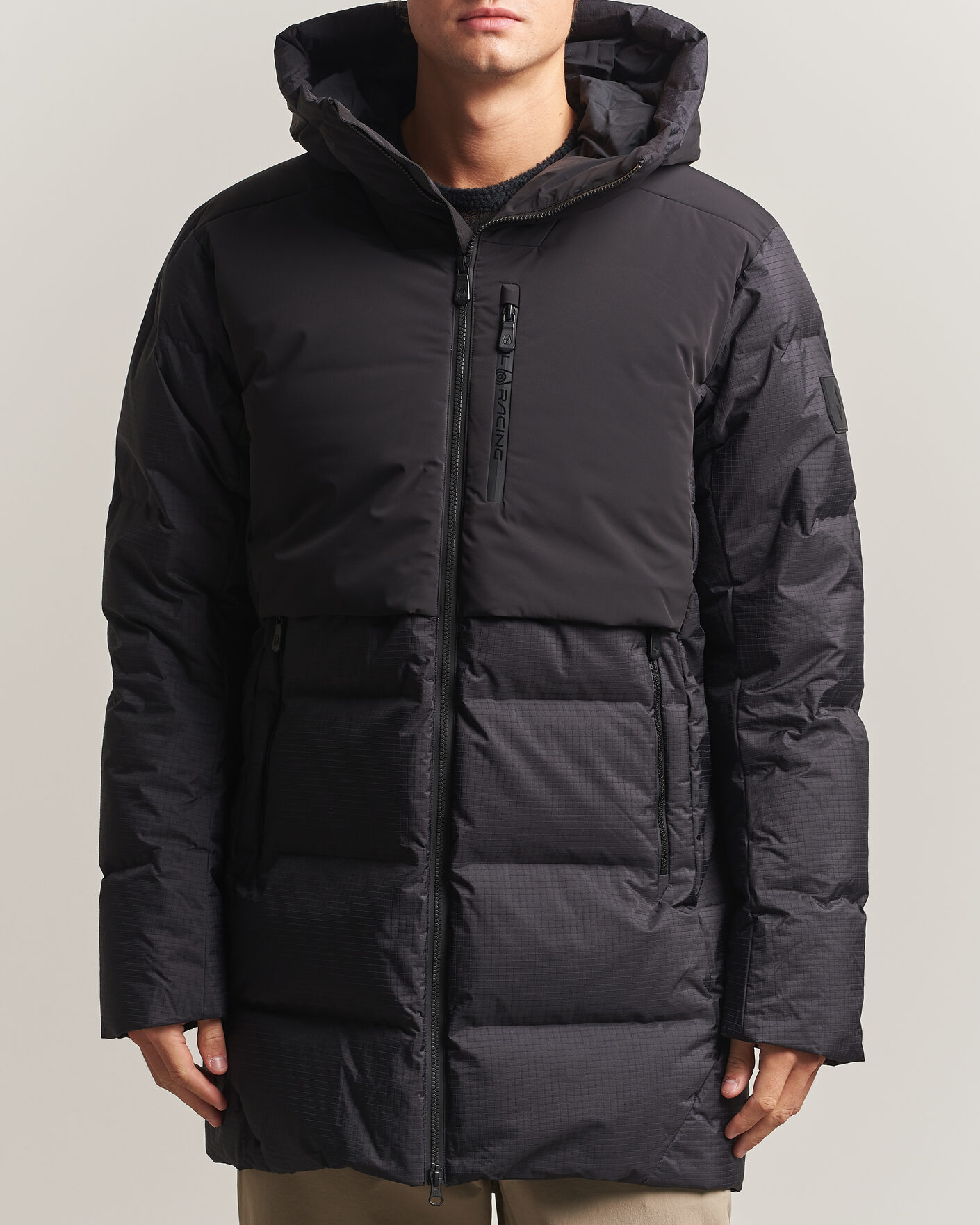 Mies | Takit | Sail Racing | Polar Down Hooded Parka Carbon