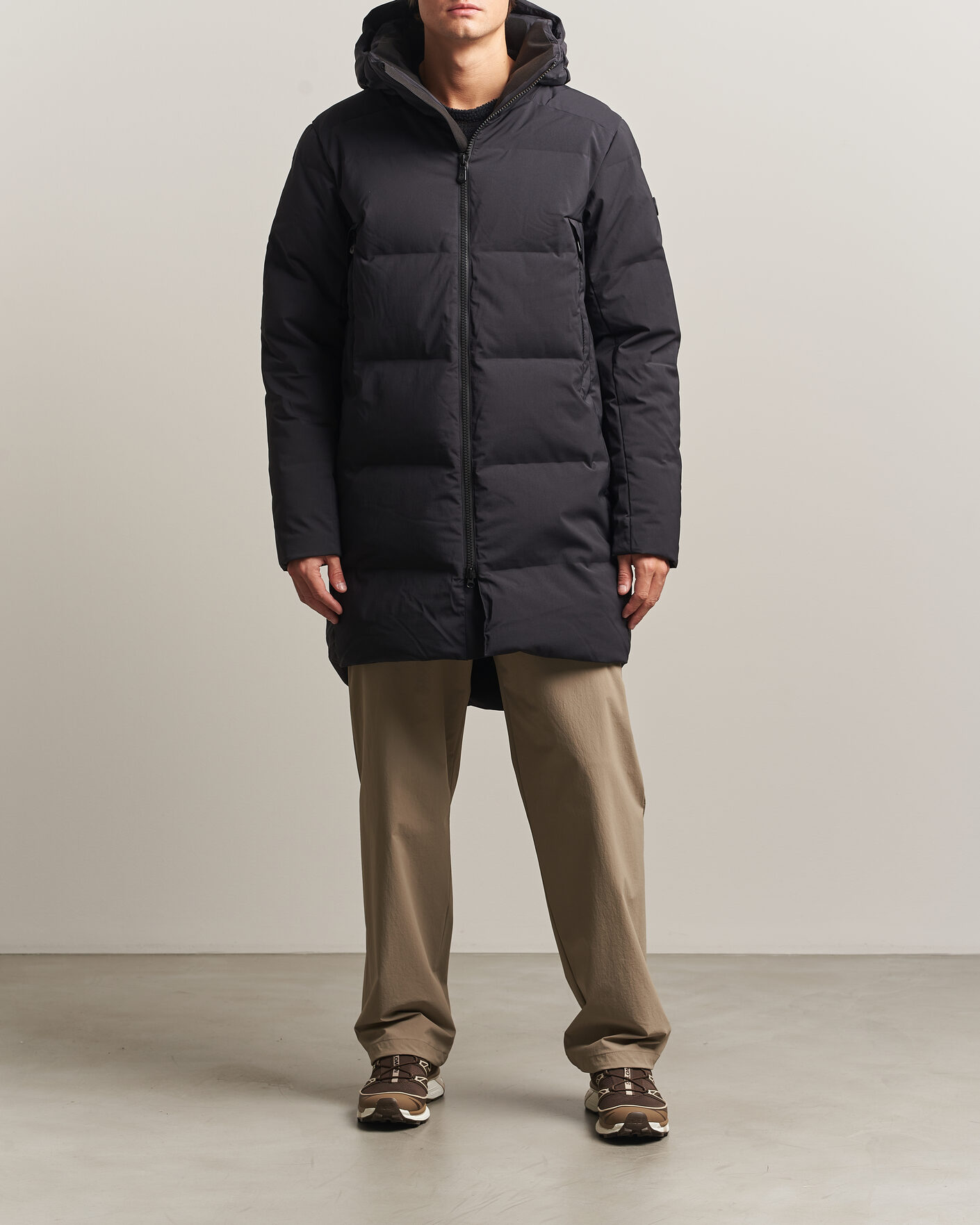 Mies | Takit | Sail Racing | Arc Down Hooded Parka Carbon