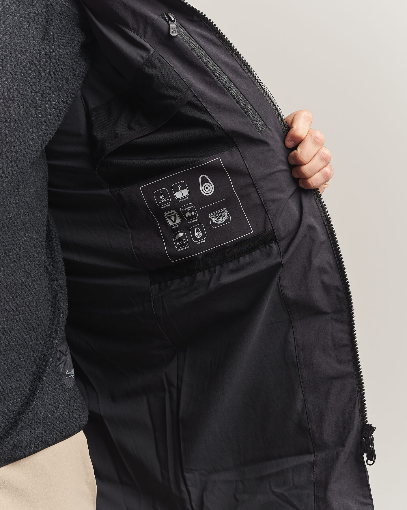 Mies | Takit | Sail Racing | Arc Down Hooded Parka Carbon