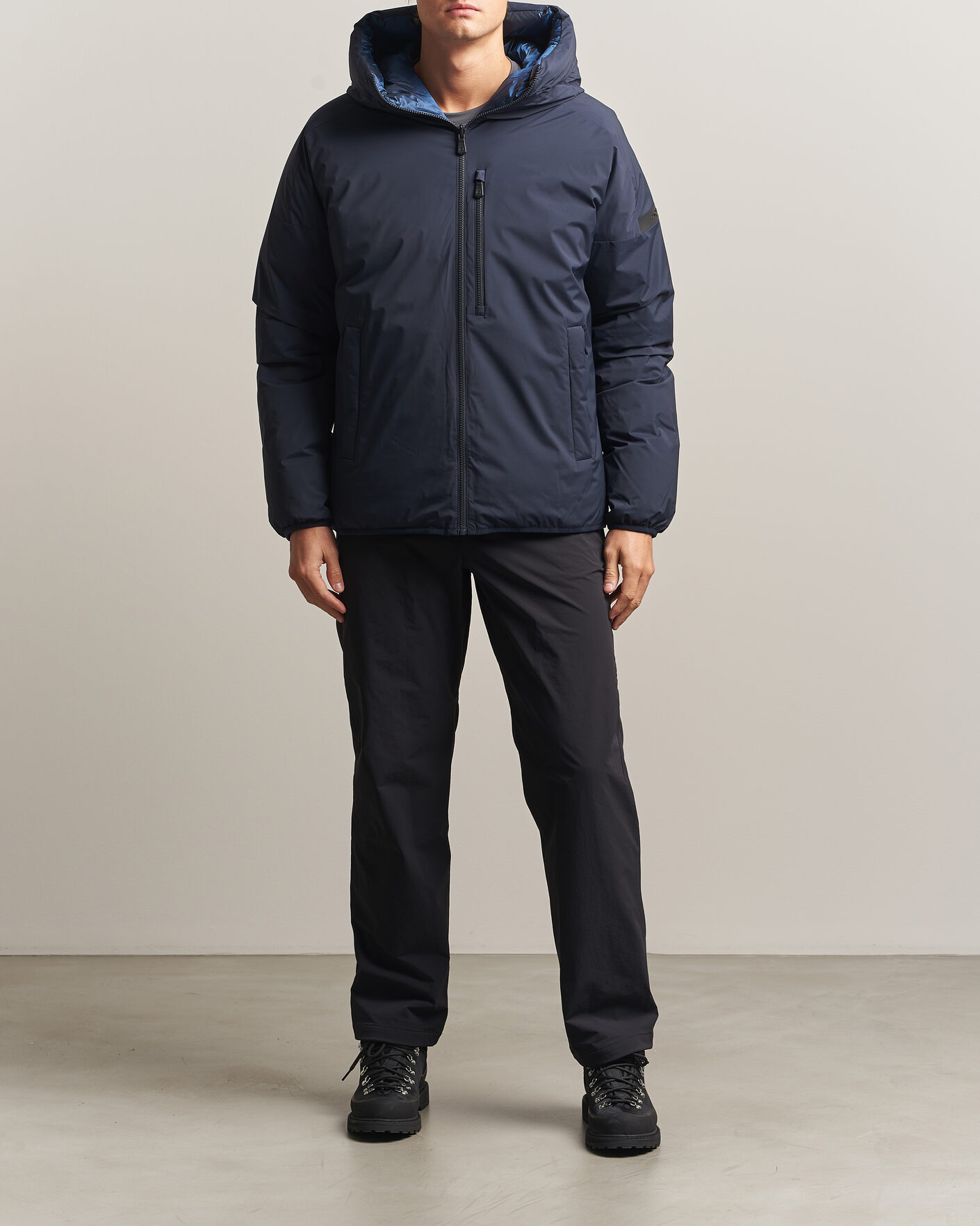 Mies | Takit | Sail Racing | Thunder Reversible Hooded Jacket Dark Navy