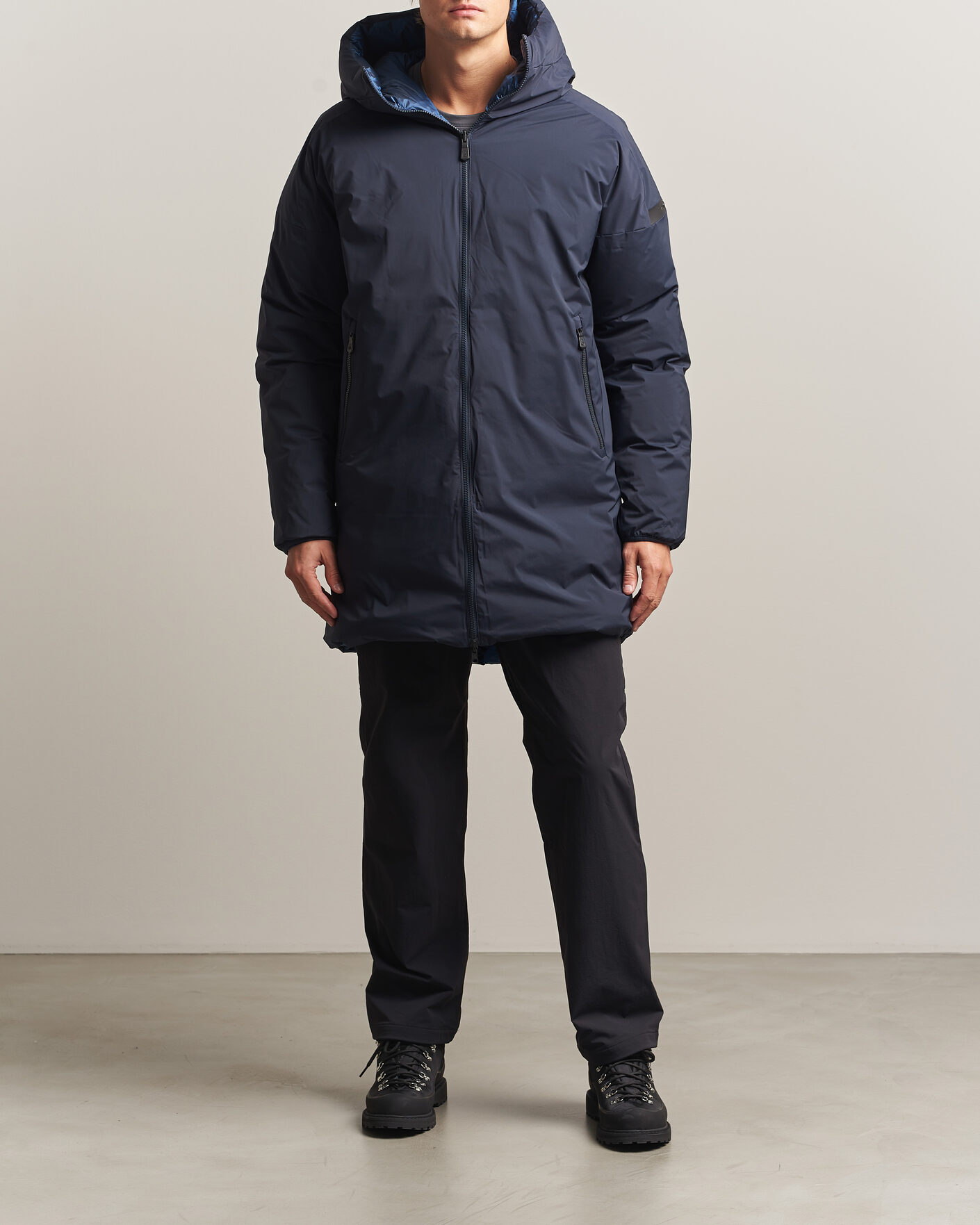 Mies | Takit | Sail Racing | Thunder Reversible Hooded Parka Dark Navy