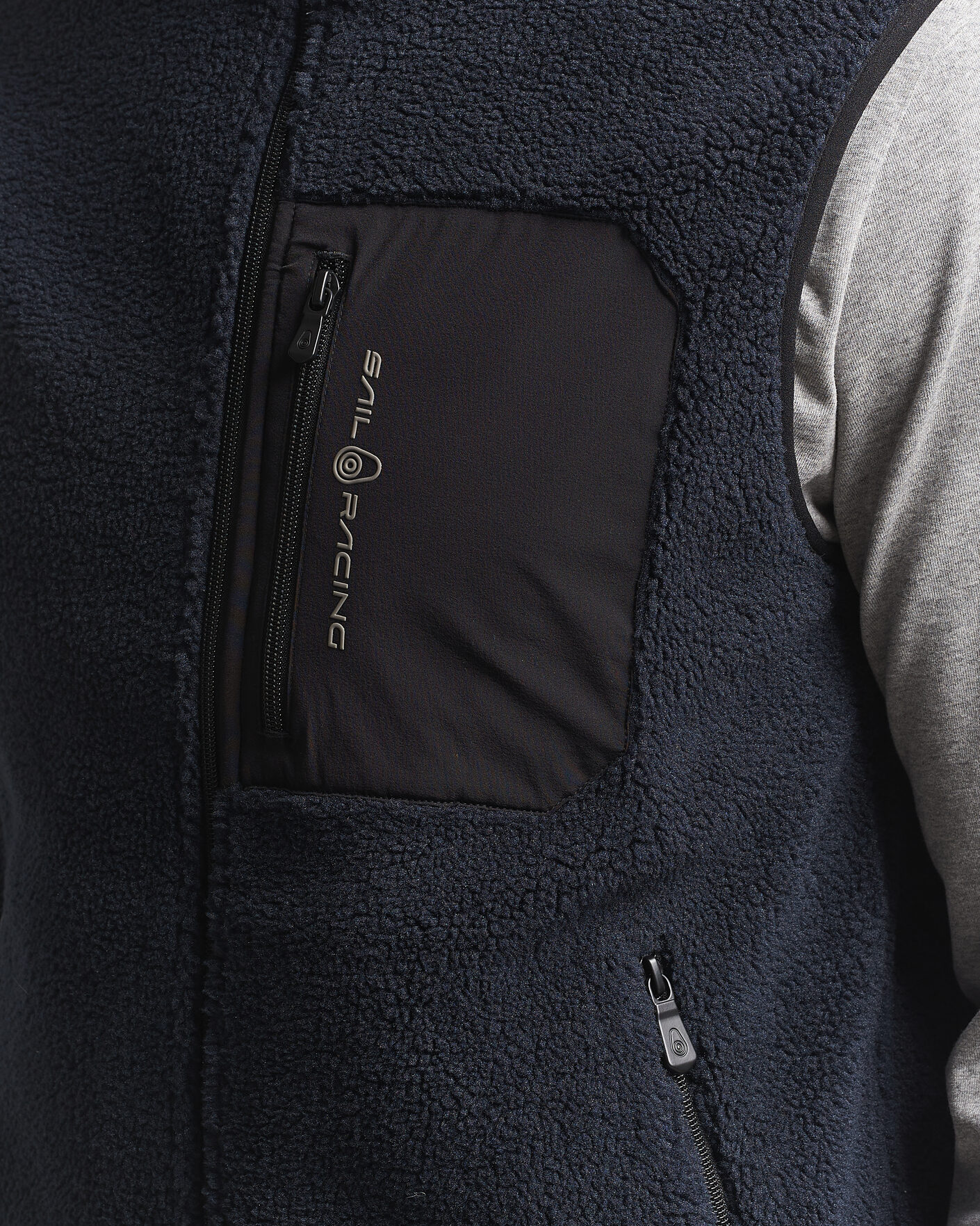 Mies | Puserot | Sail Racing | Bowman Pile Vest Dark Navy
