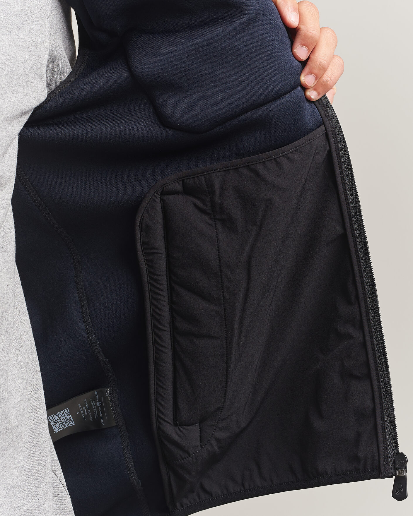 Mies | Puserot | Sail Racing | Bowman Pile Vest Dark Navy
