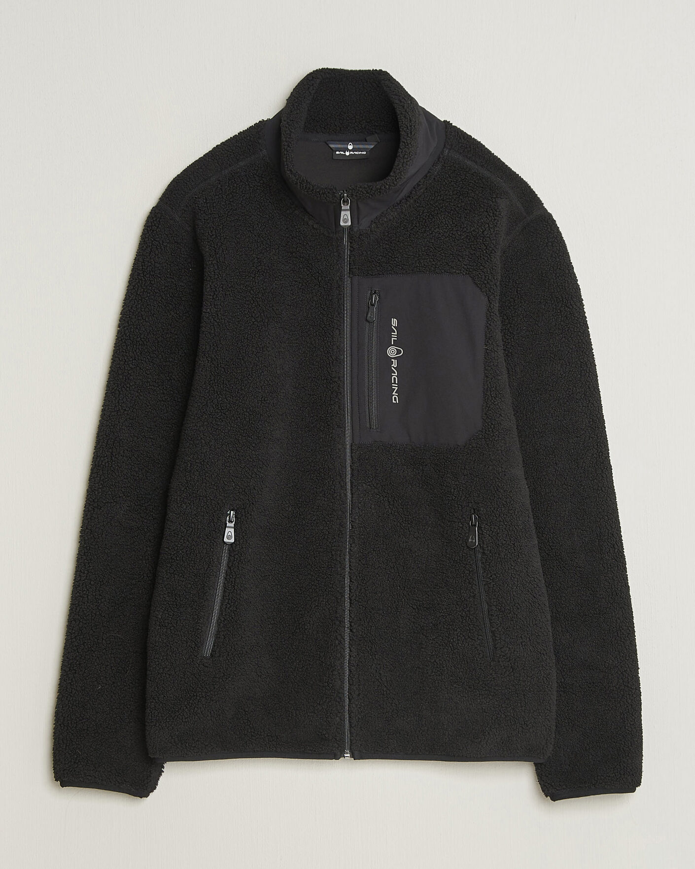 Mies | Puserot | Sail Racing | Bowman Pile Full Zip Carbon