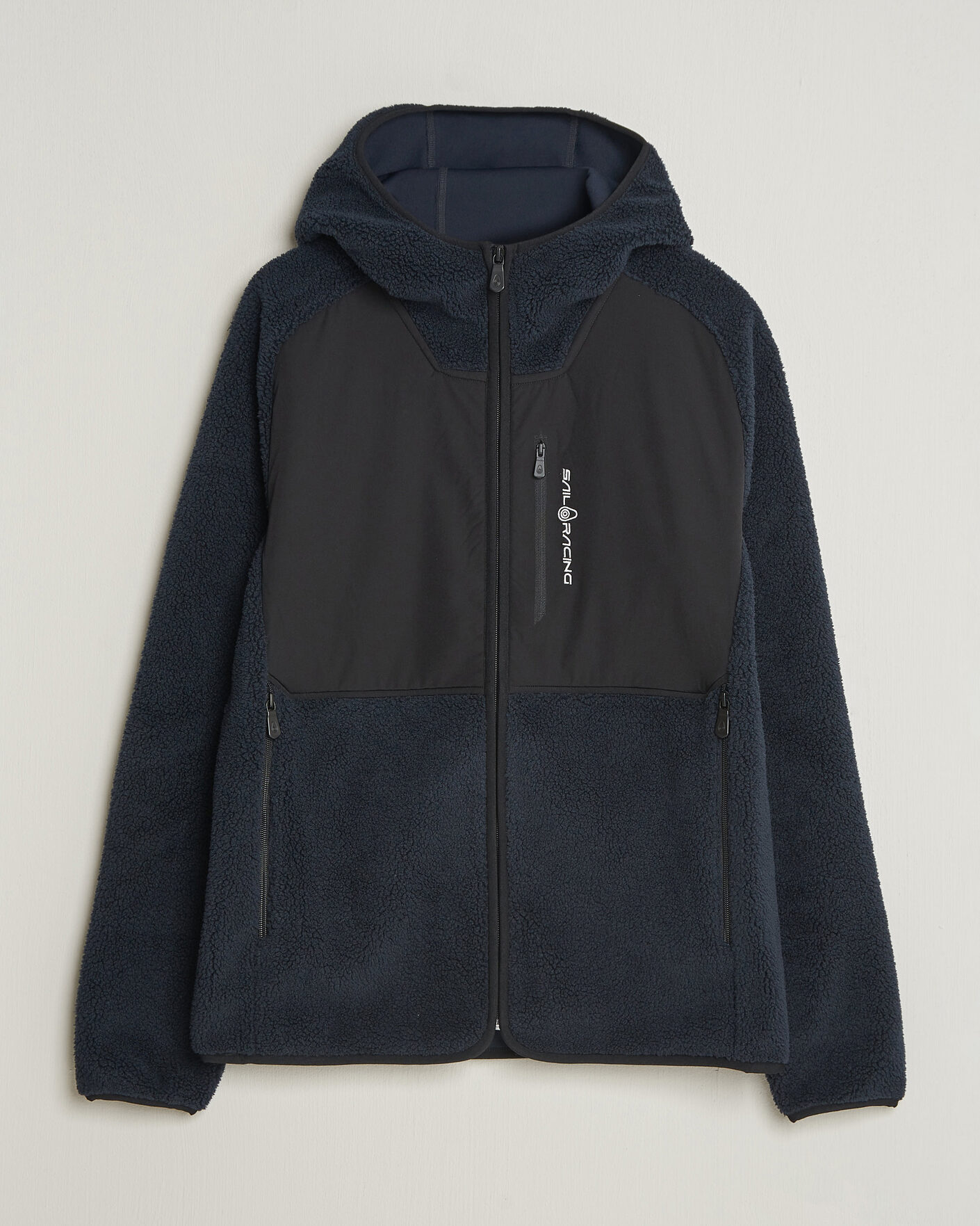Mies | Puserot | Sail Racing | Patrol Pile Full Zip Hoodie Dark Navy