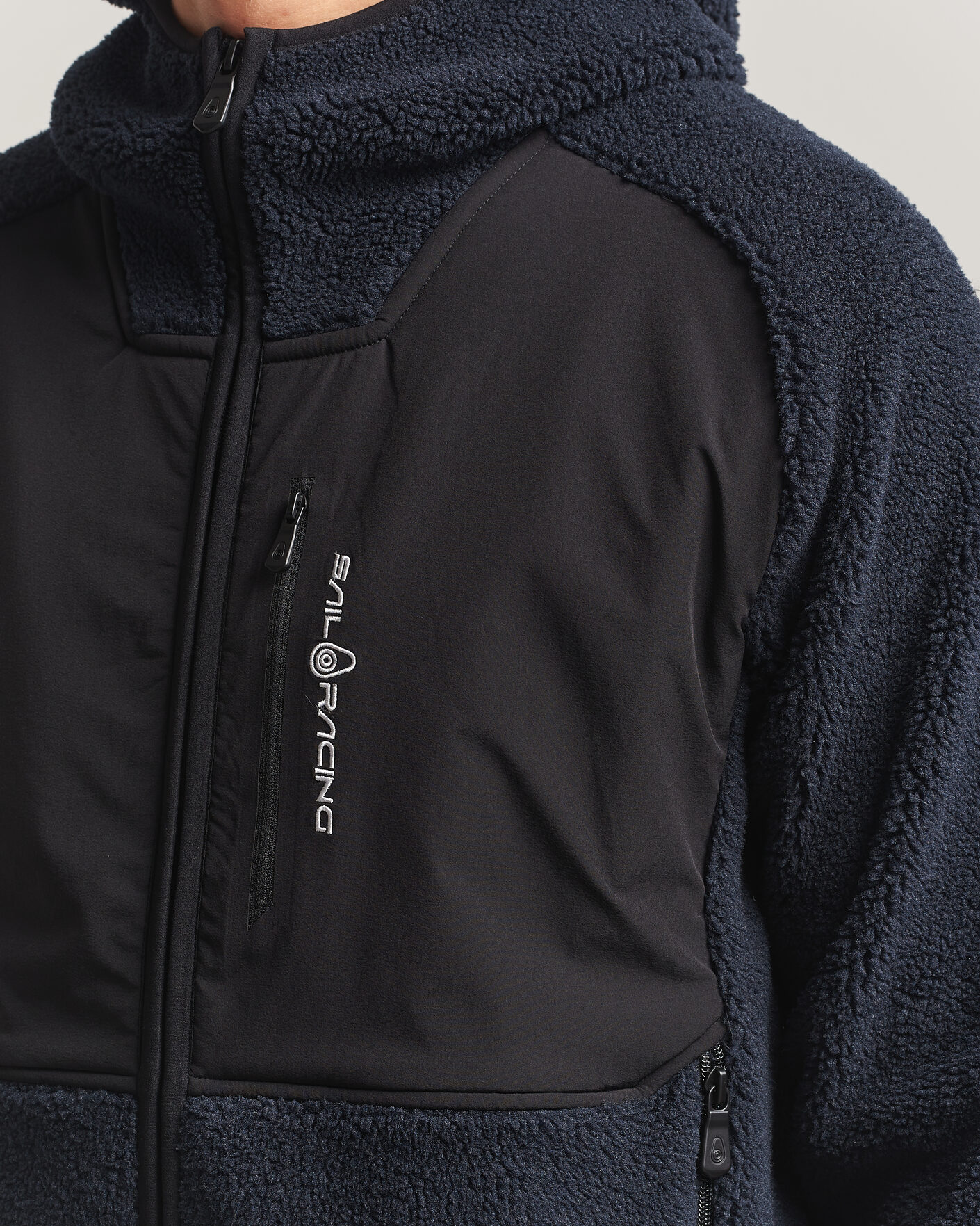 Mies | Puserot | Sail Racing | Patrol Pile Full Zip Hoodie Dark Navy