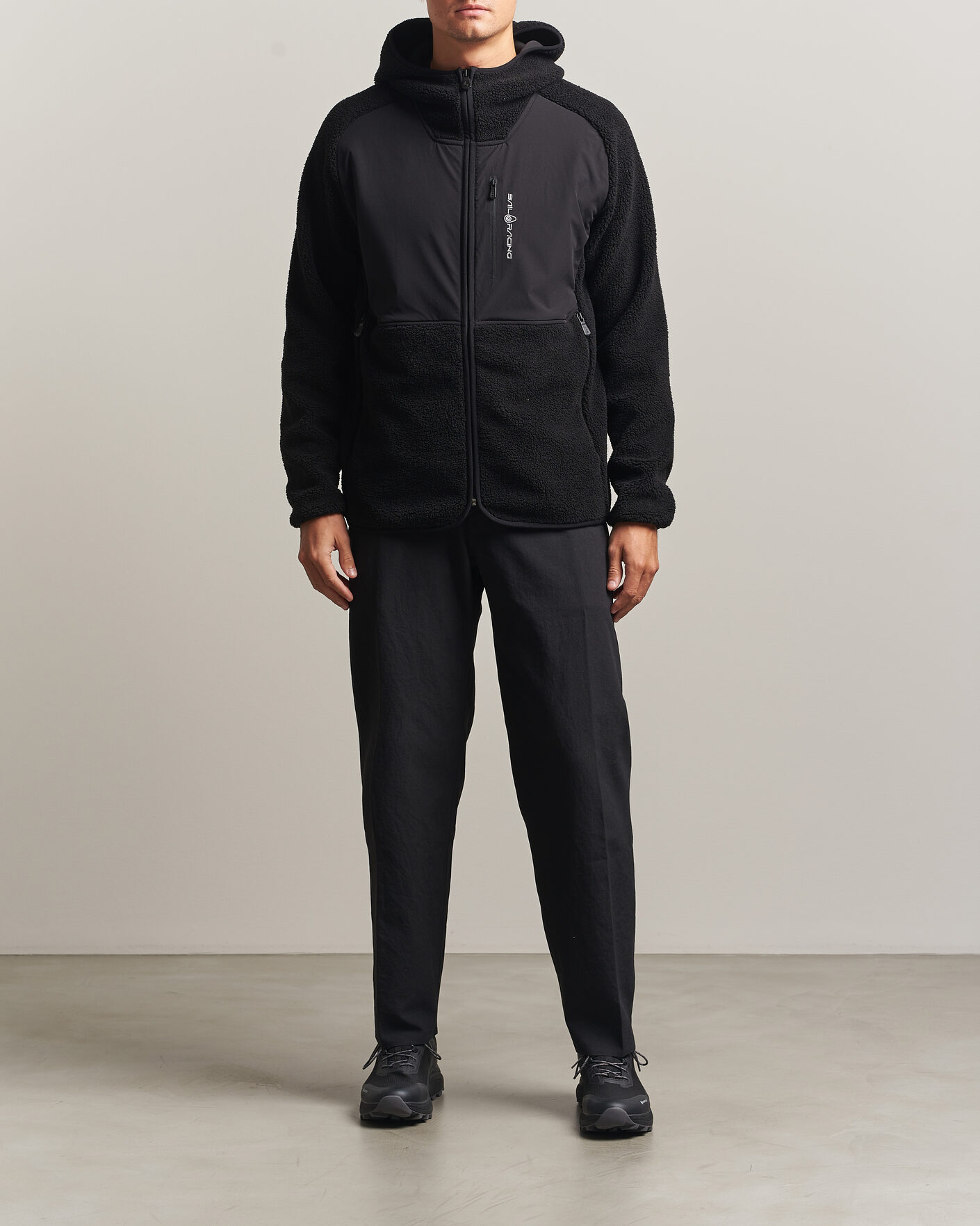 Mies | Puserot | Sail Racing | Patrol Pile Full Zip Hoodie Carbon