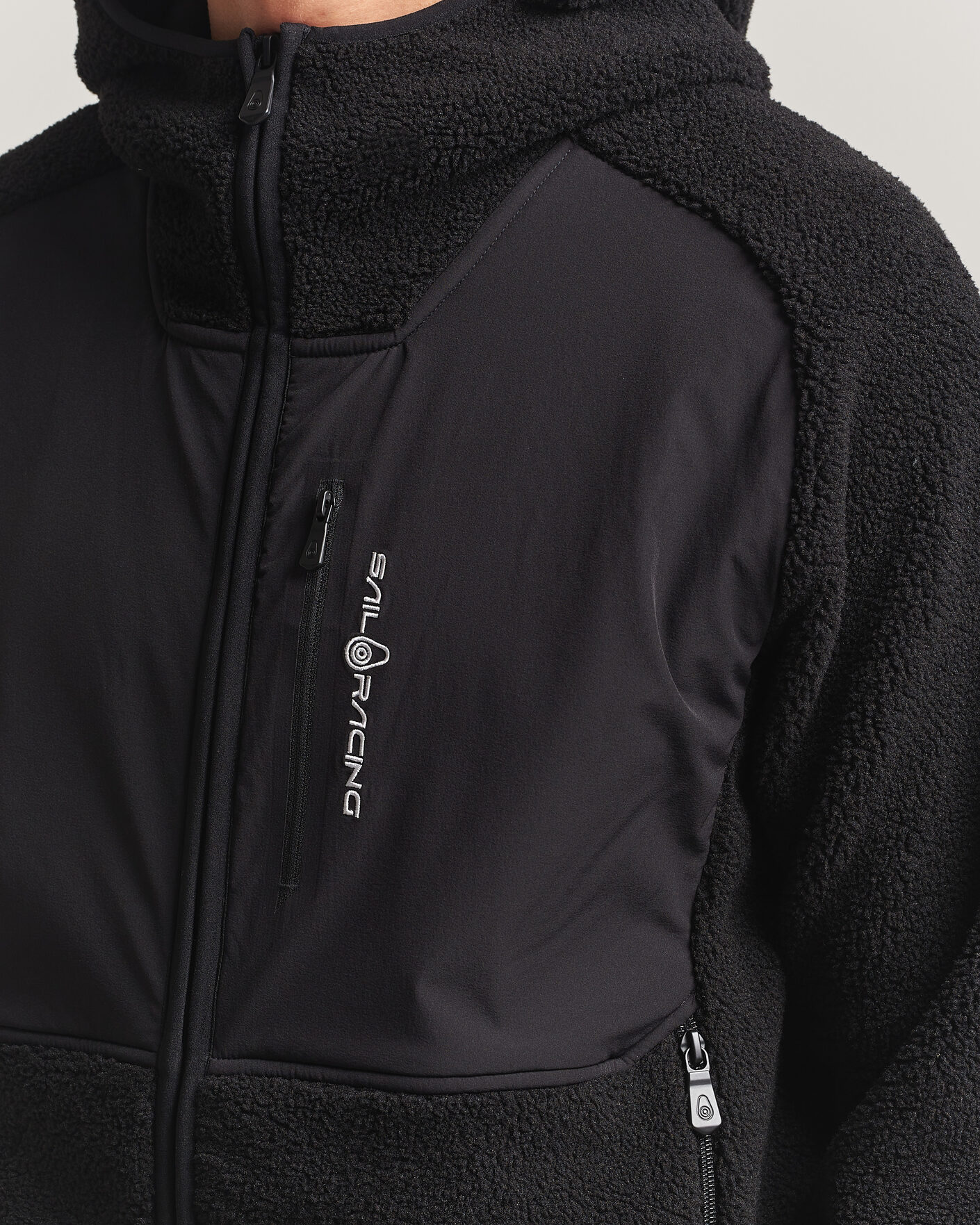Mies | Puserot | Sail Racing | Patrol Pile Full Zip Hoodie Carbon
