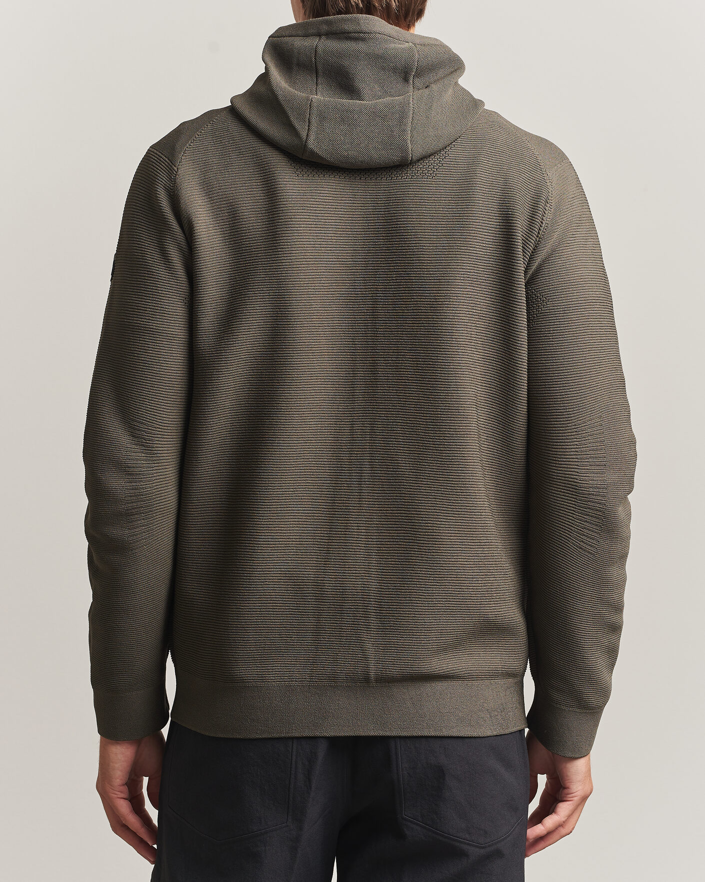 Mies | Puserot | Sail Racing | Element Seamless Full Zip Hoodie Mud Green