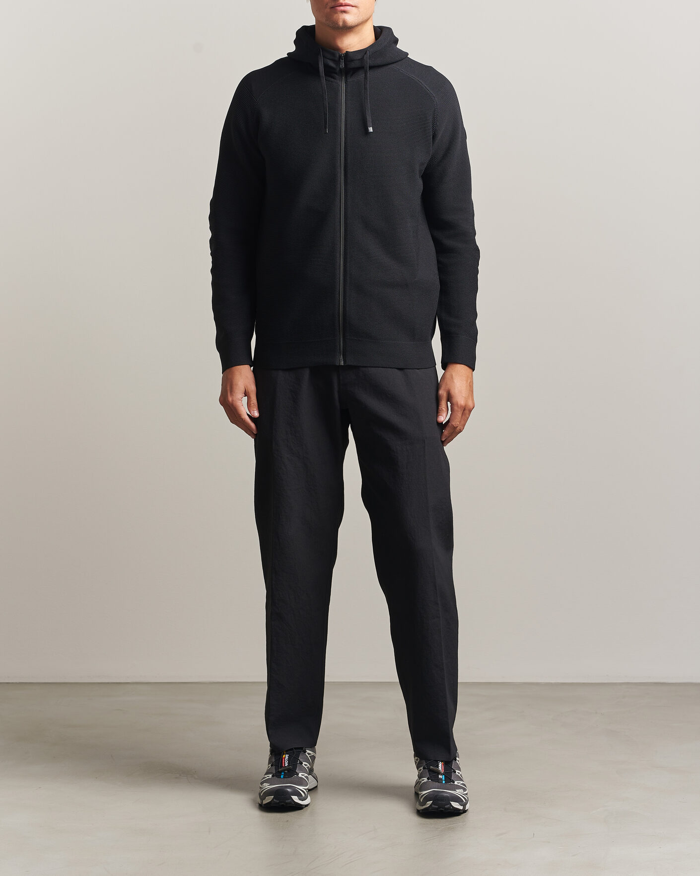 Mies | Puserot | Sail Racing | Element Seamless Full Zip Hoodie Carbon