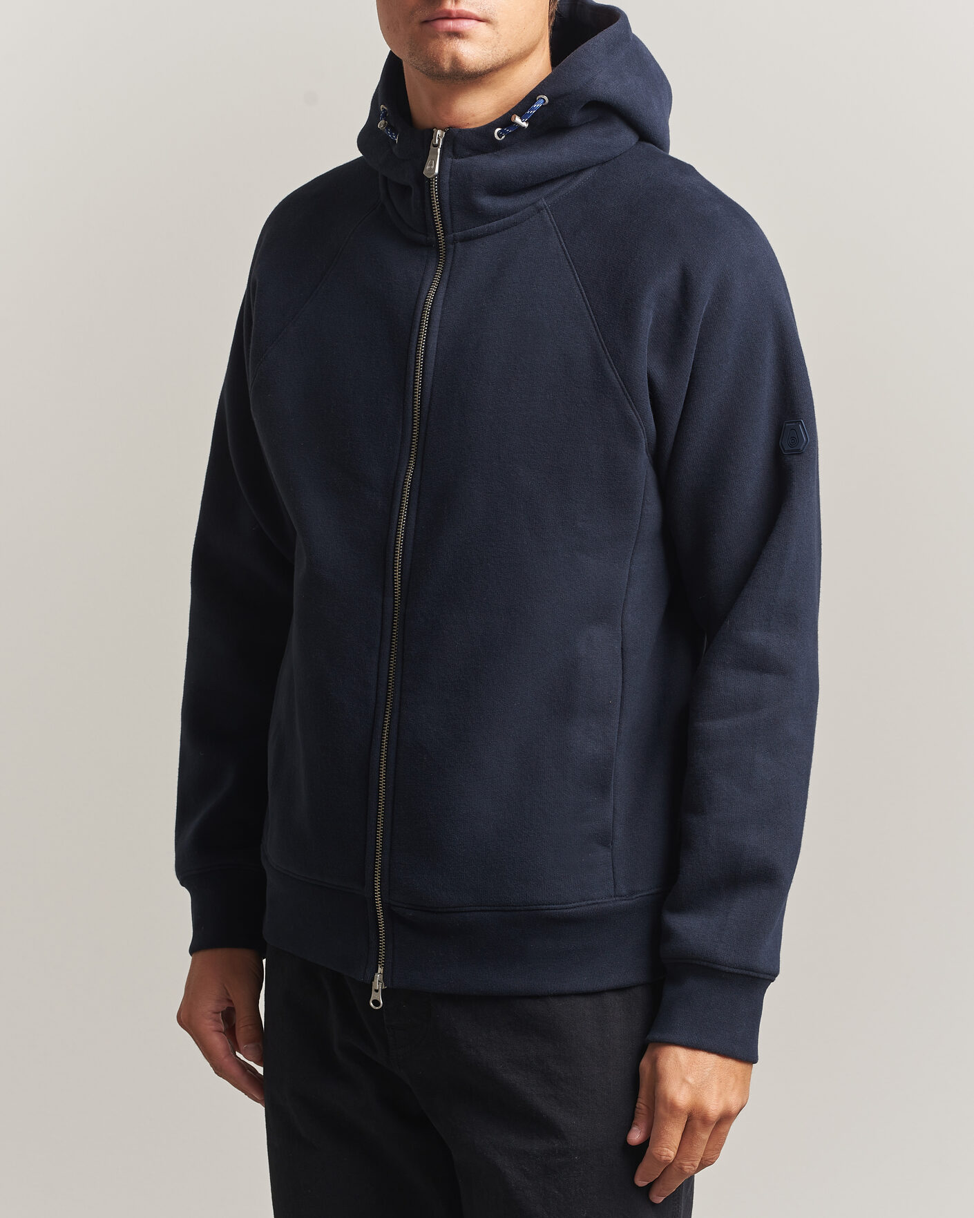 Mies | Puserot | Sail Racing | Flow Full Zip Hoodie Dark Navy