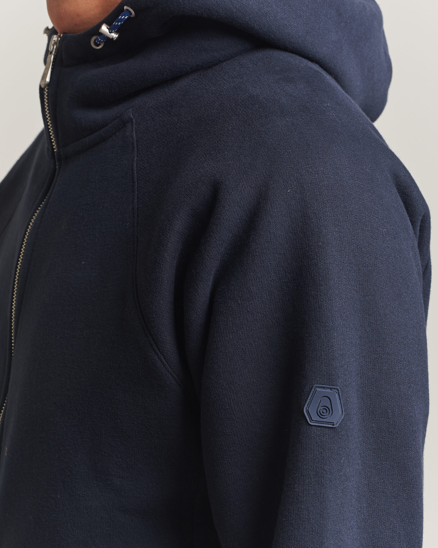 Mies | Puserot | Sail Racing | Flow Full Zip Hoodie Dark Navy
