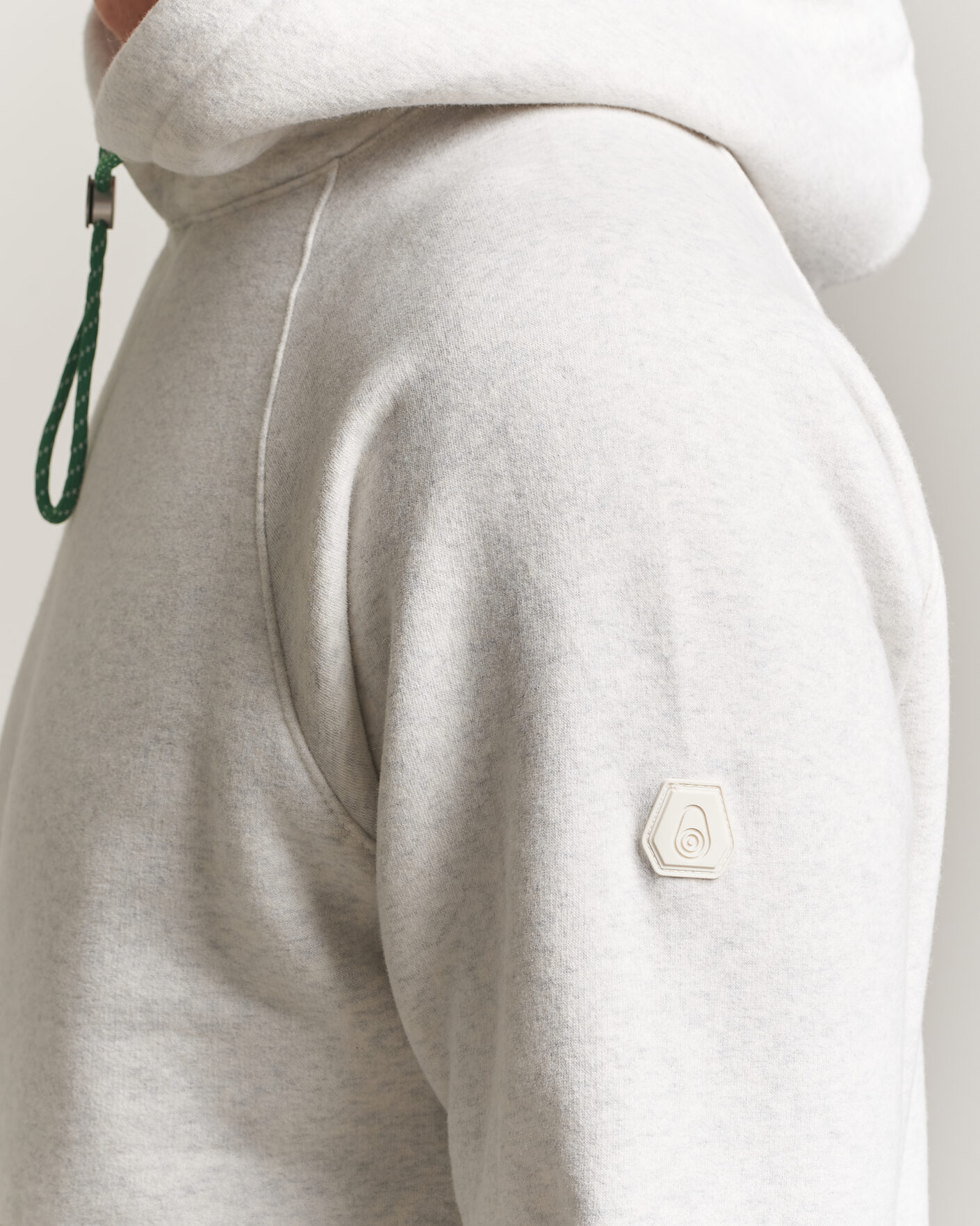 Mies | Puserot | Sail Racing | Flow Hoodie Light Grey Melange