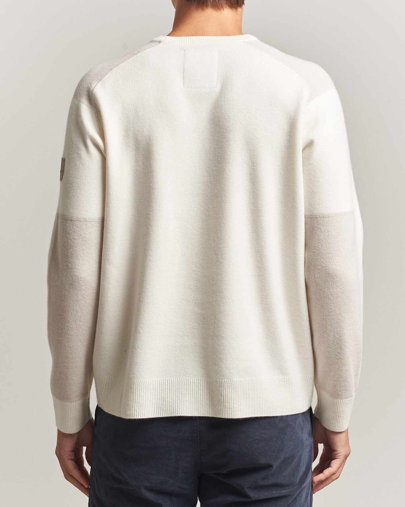 Mies | Puserot | Sail Racing | Spine Wool Knitted Sweater Off White