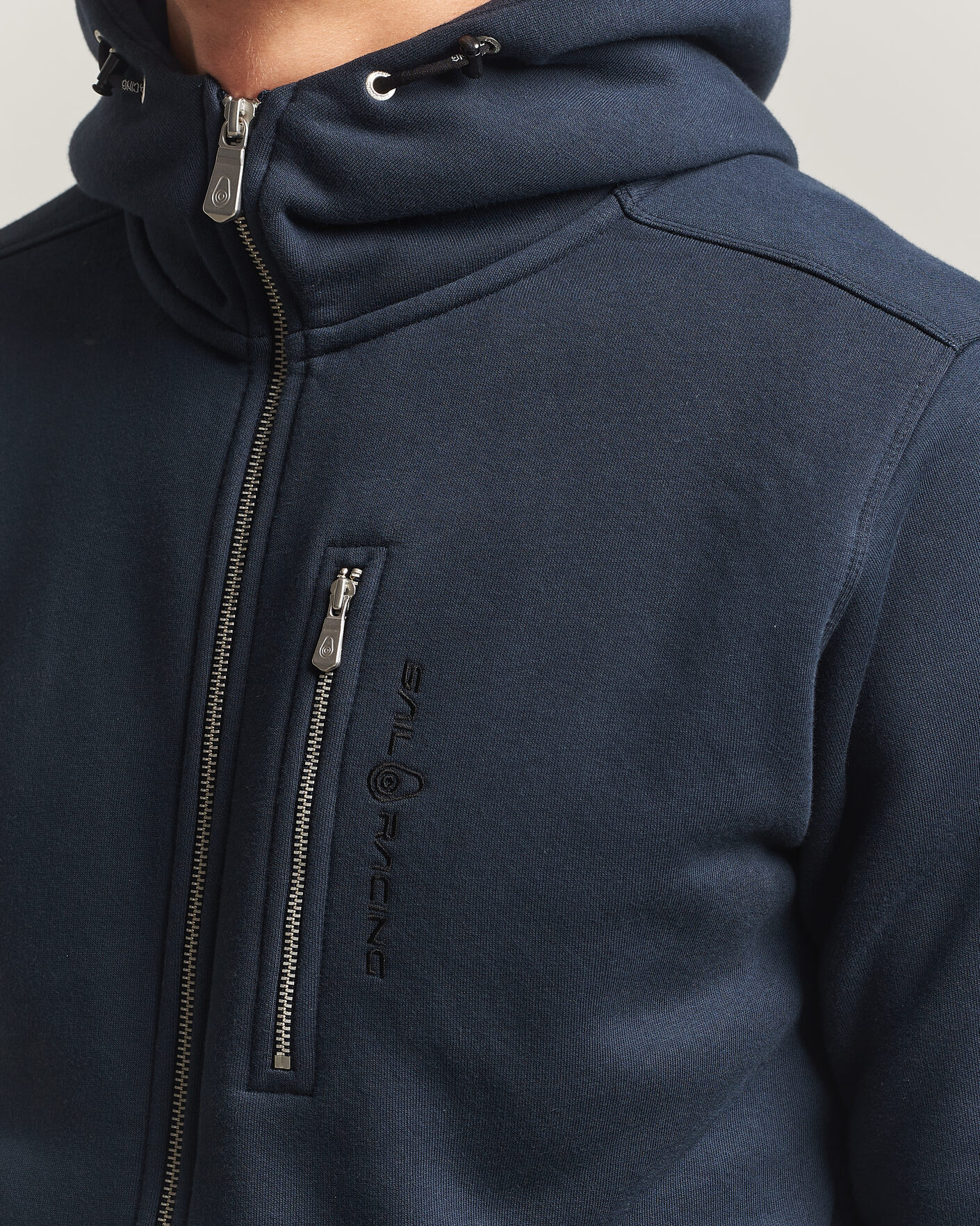 Mies | Puserot | Sail Racing | Bowman Full Zip Hoodie Dark Navy