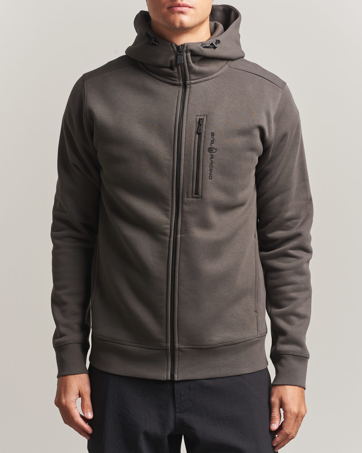 Mies | Puserot | Sail Racing | Bowman Full Zip Hoodie Asphalt