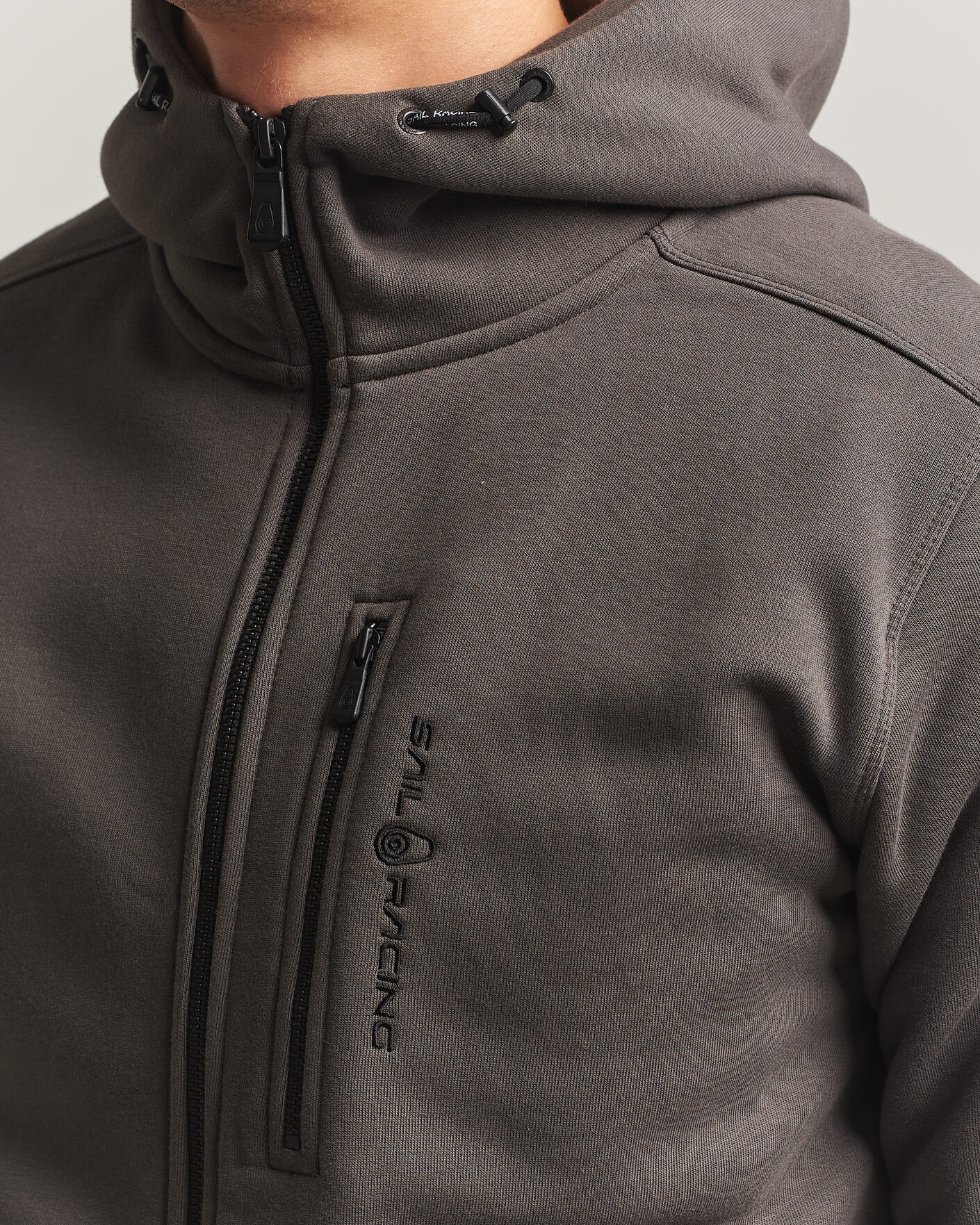 Mies | Puserot | Sail Racing | Bowman Full Zip Hoodie Asphalt