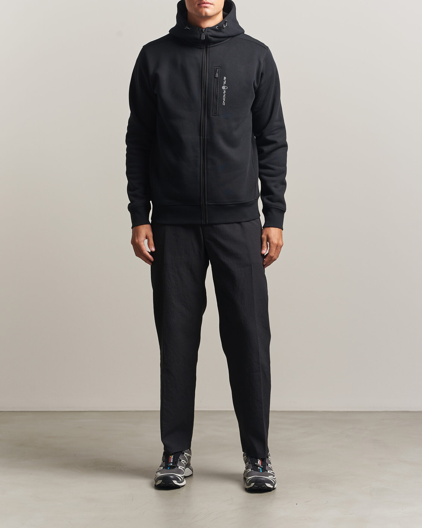 Mies | Puserot | Sail Racing | Bowman Full Zip Hoodie Carbon