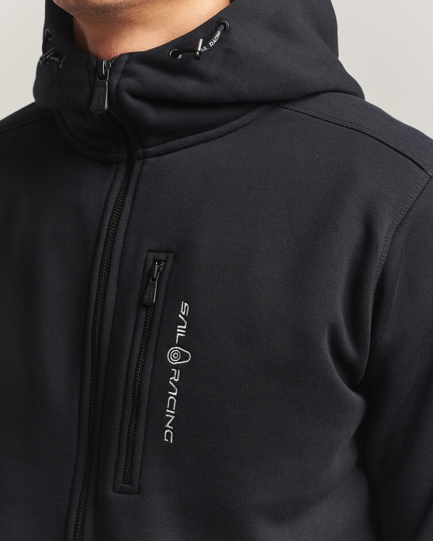 Mies | Puserot | Sail Racing | Bowman Full Zip Hoodie Carbon
