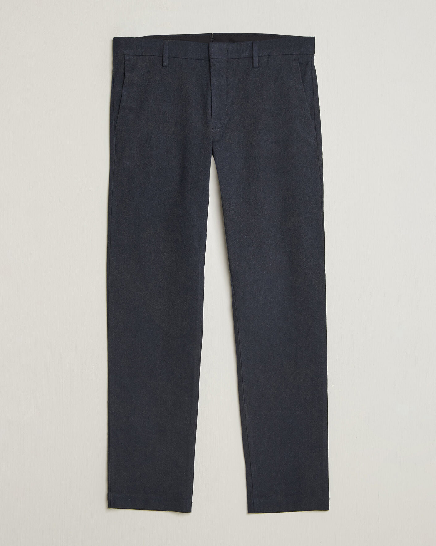 Mies | Housut | NN07 | Theo Brushed Cotton Trousers Deep Navy