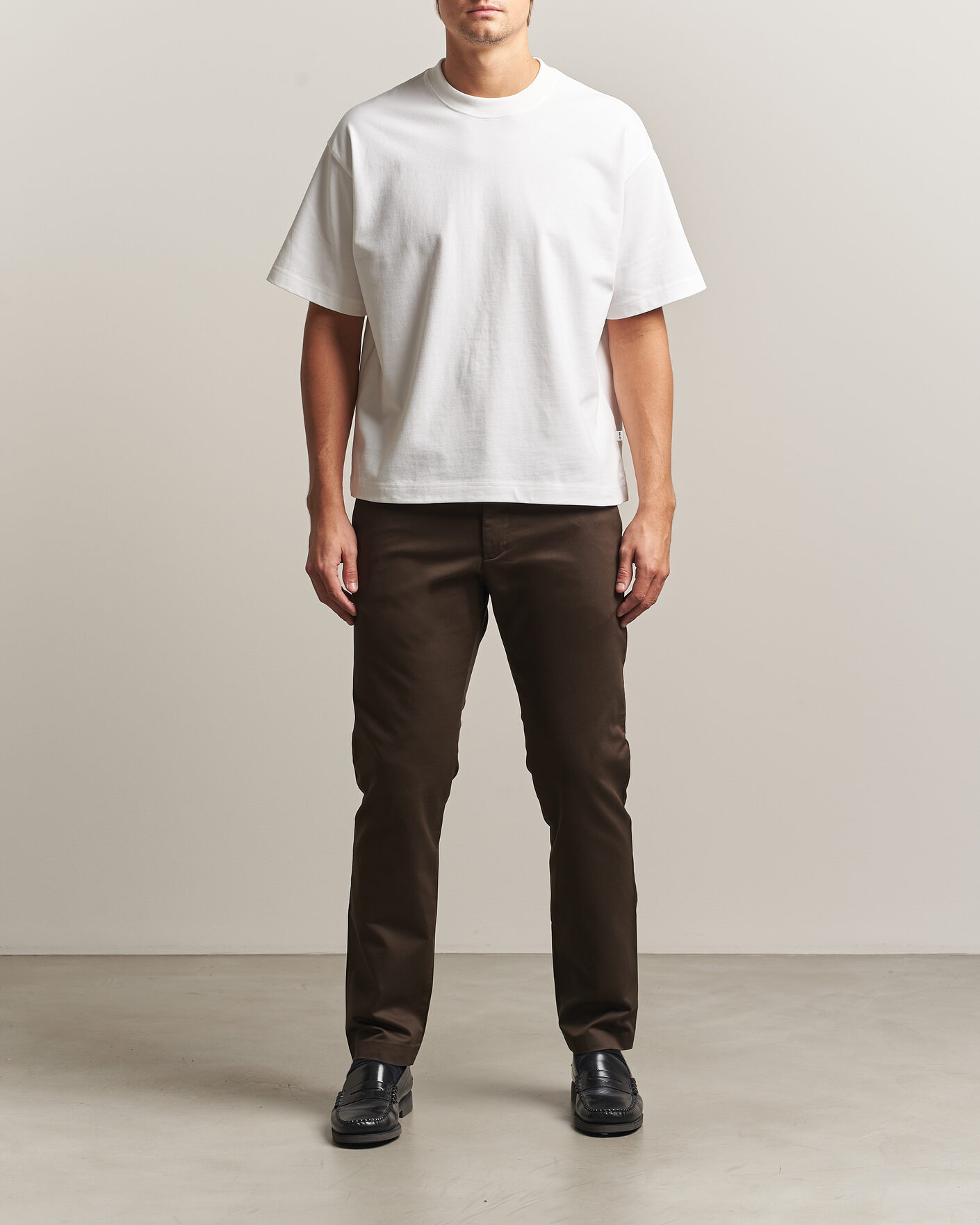 Mies | Housut | NN07 | Theo Regular Fit Chinos Earthwood