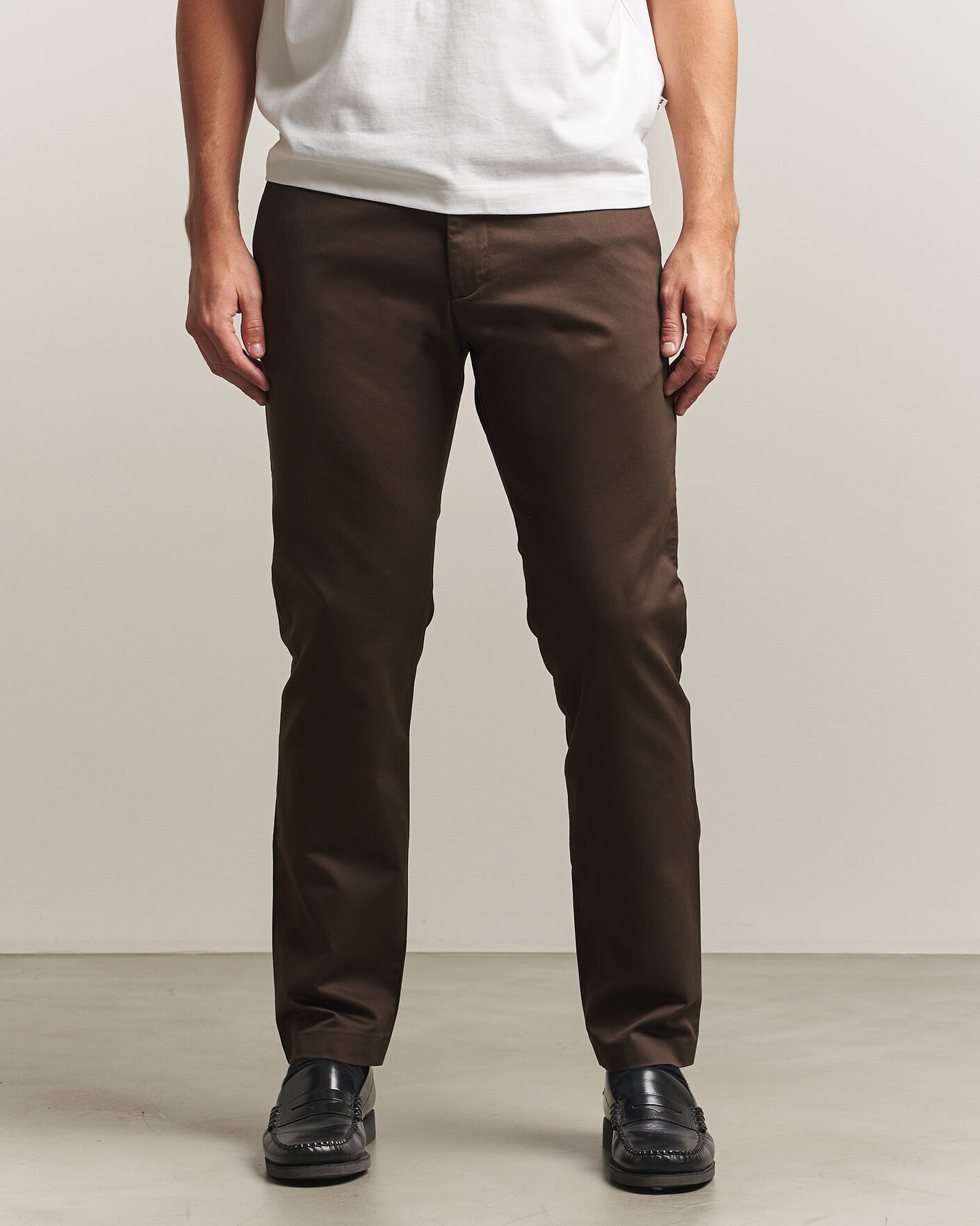 Mies | Housut | NN07 | Theo Regular Fit Chinos Earthwood