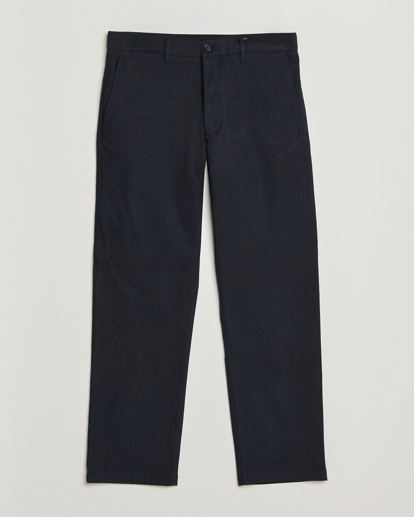 Mies | Housut | NN07 | Aden Brushed Cotton Trousers Deep Navy