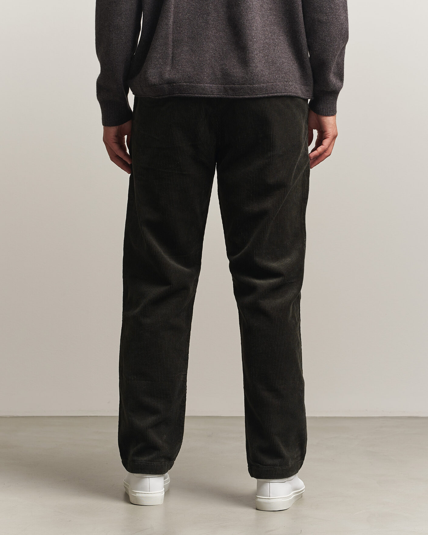 Mies | Housut | NN07 | Aden Regular Fit Corduroy Chinos Dark Army