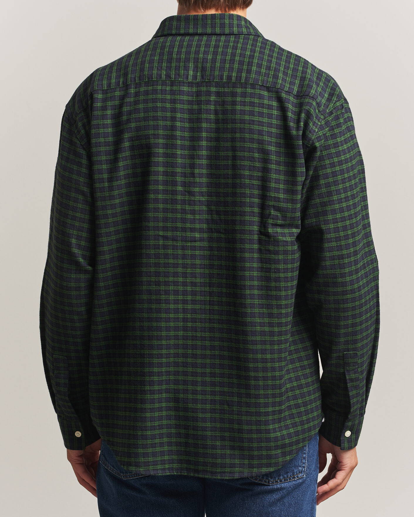 Mies | Kauluspaidat | NN07 | Deon Flannel Shirt Eden Check