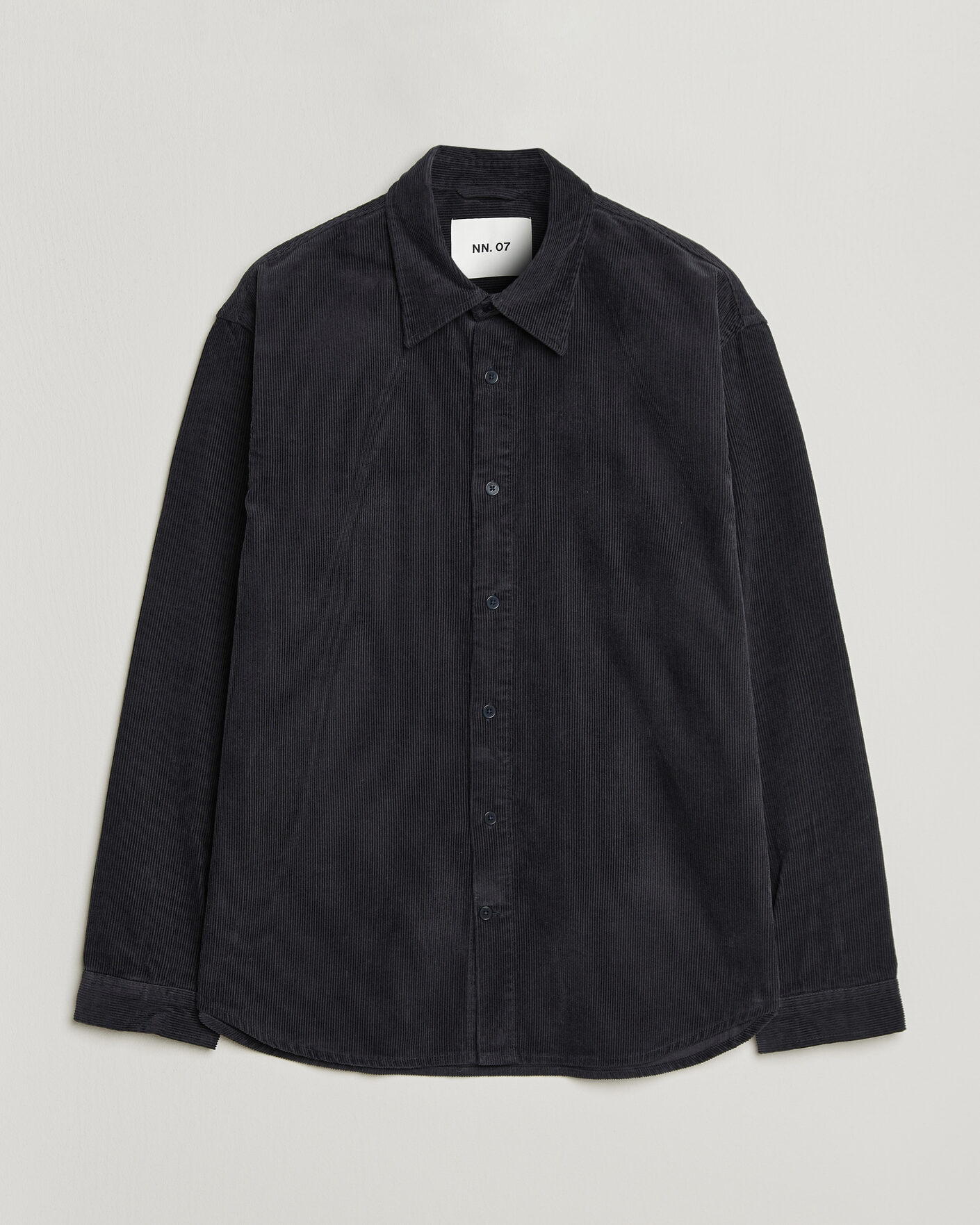 Mies | Kauluspaidat | NN07 | Casper Corduroy Overshirt Deep Navy