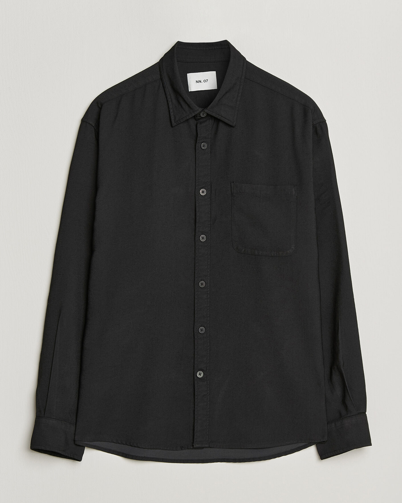Mies | Kauluspaidat | NN07 | Deon Viscose Shirt Black