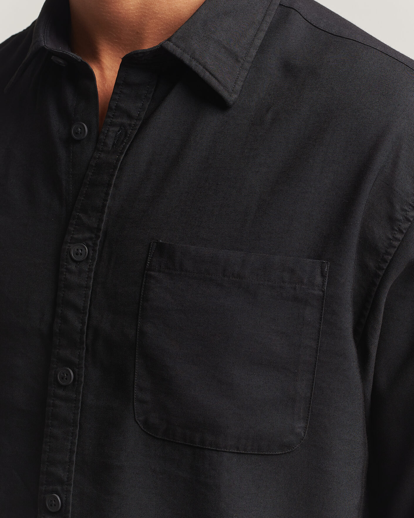Mies | Kauluspaidat | NN07 | Deon Viscose Shirt Black