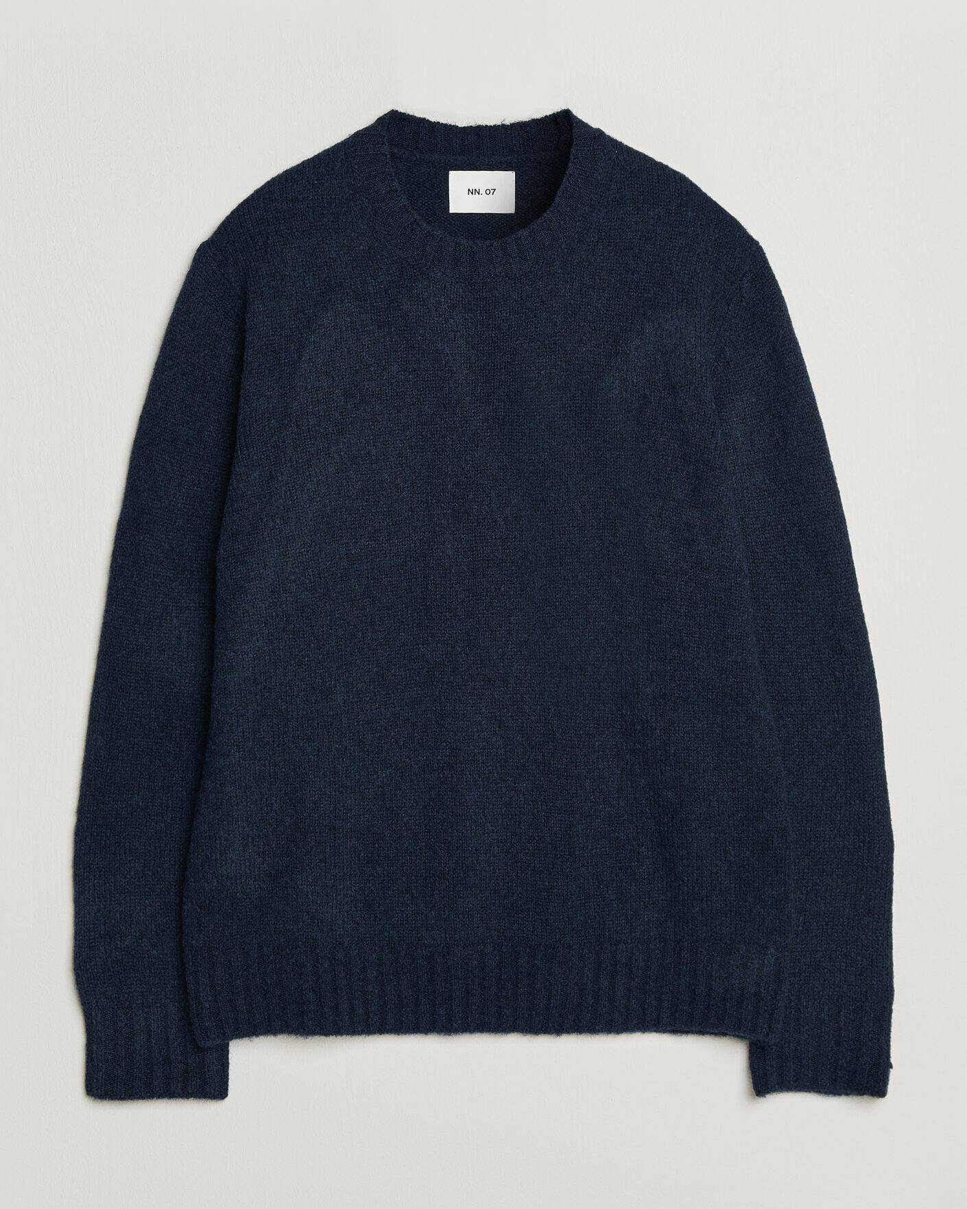 Mies | Puserot | NN07 | Lee Wool Knitted Sweater Navy Blue