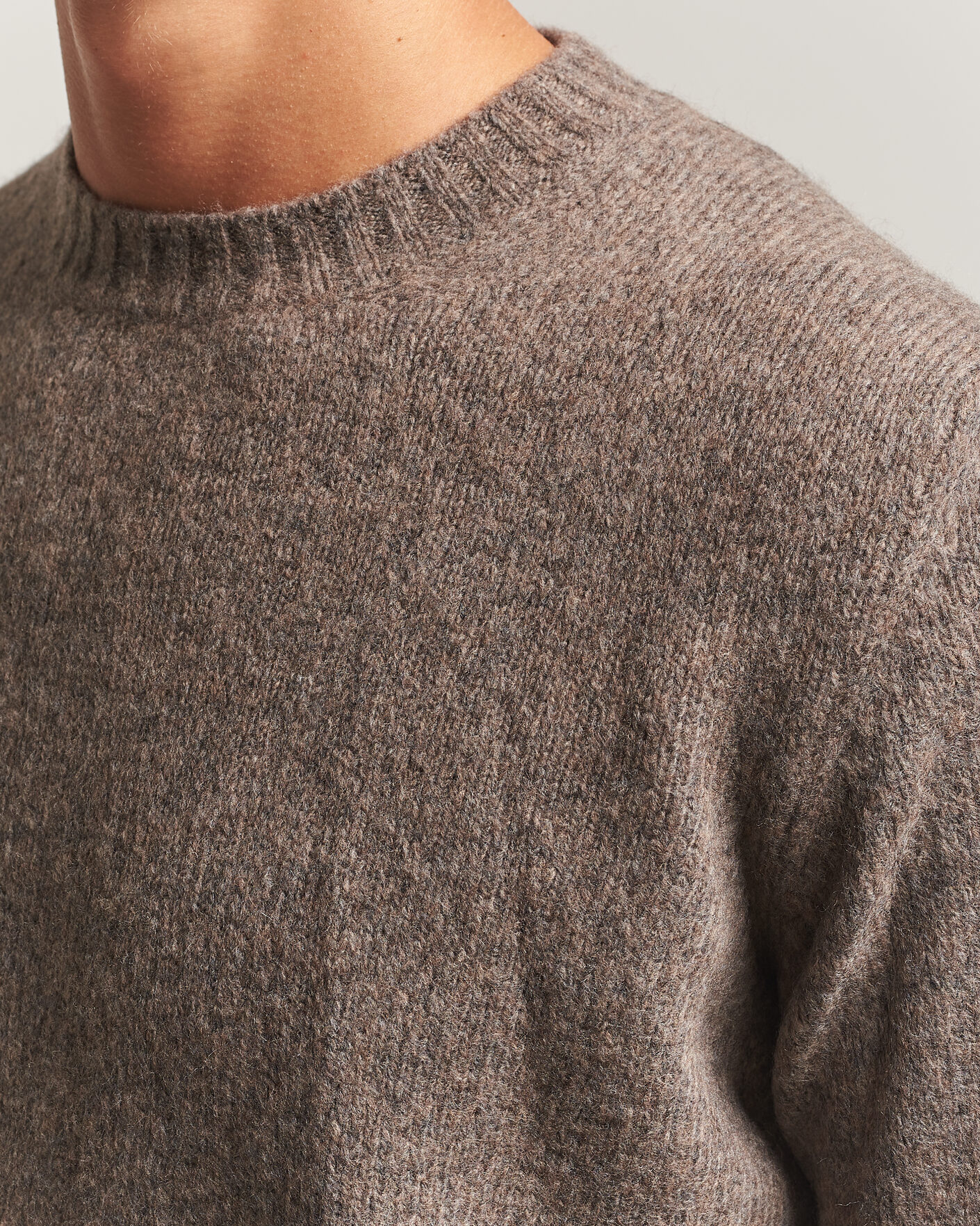 Mies | Puserot | NN07 | Lee Wool Knitted Sweater Tarmac