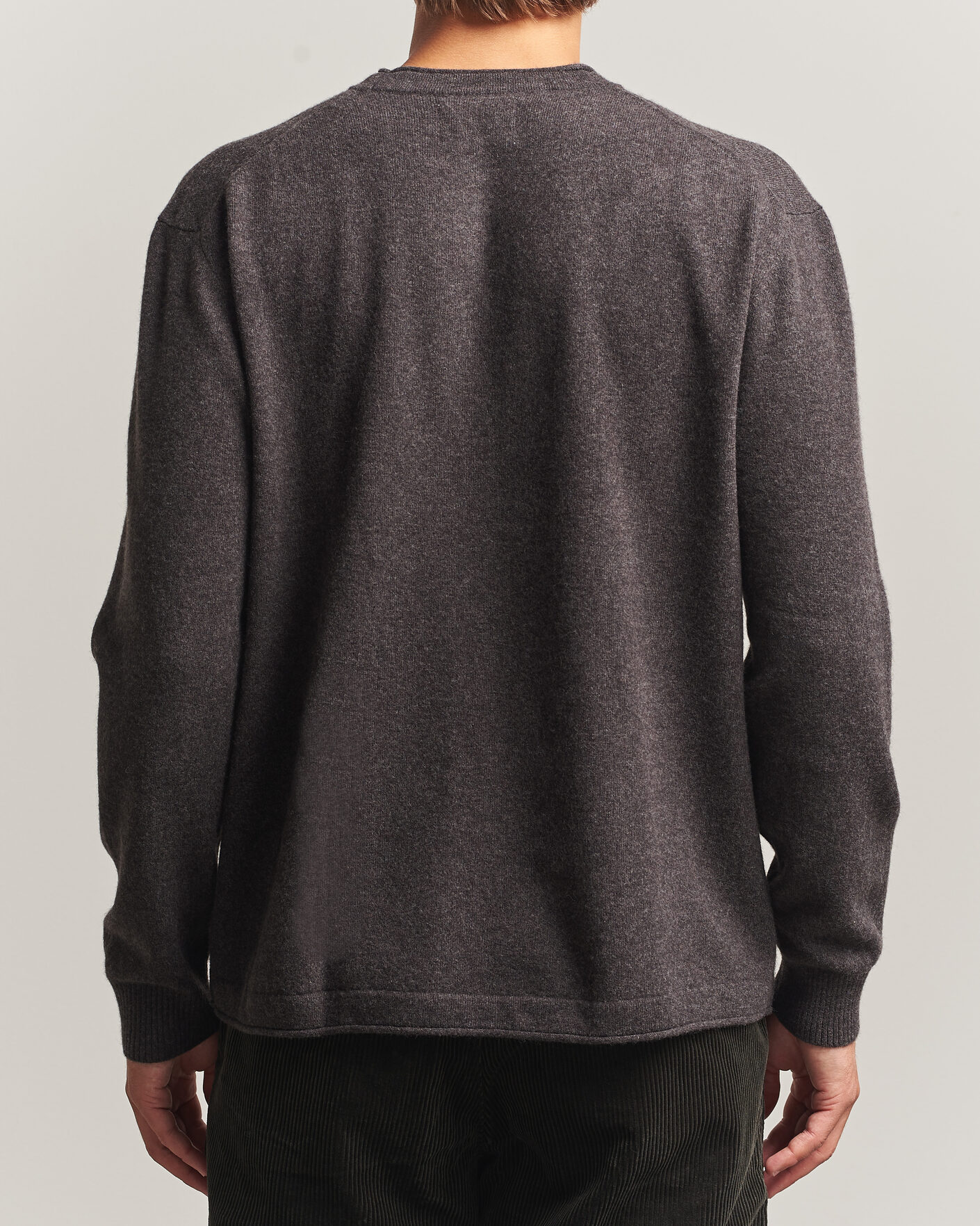 Mies | Puserot | NN07 | Sammy Wool Knitted Sweater Earth Melange