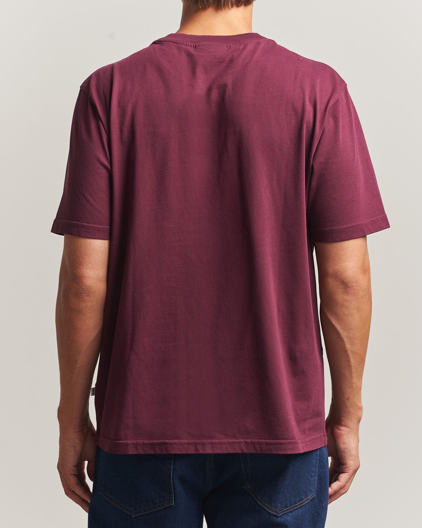 Mies | T-paidat | NN07 | Adam Crew Neck T-Shirt Winetasting